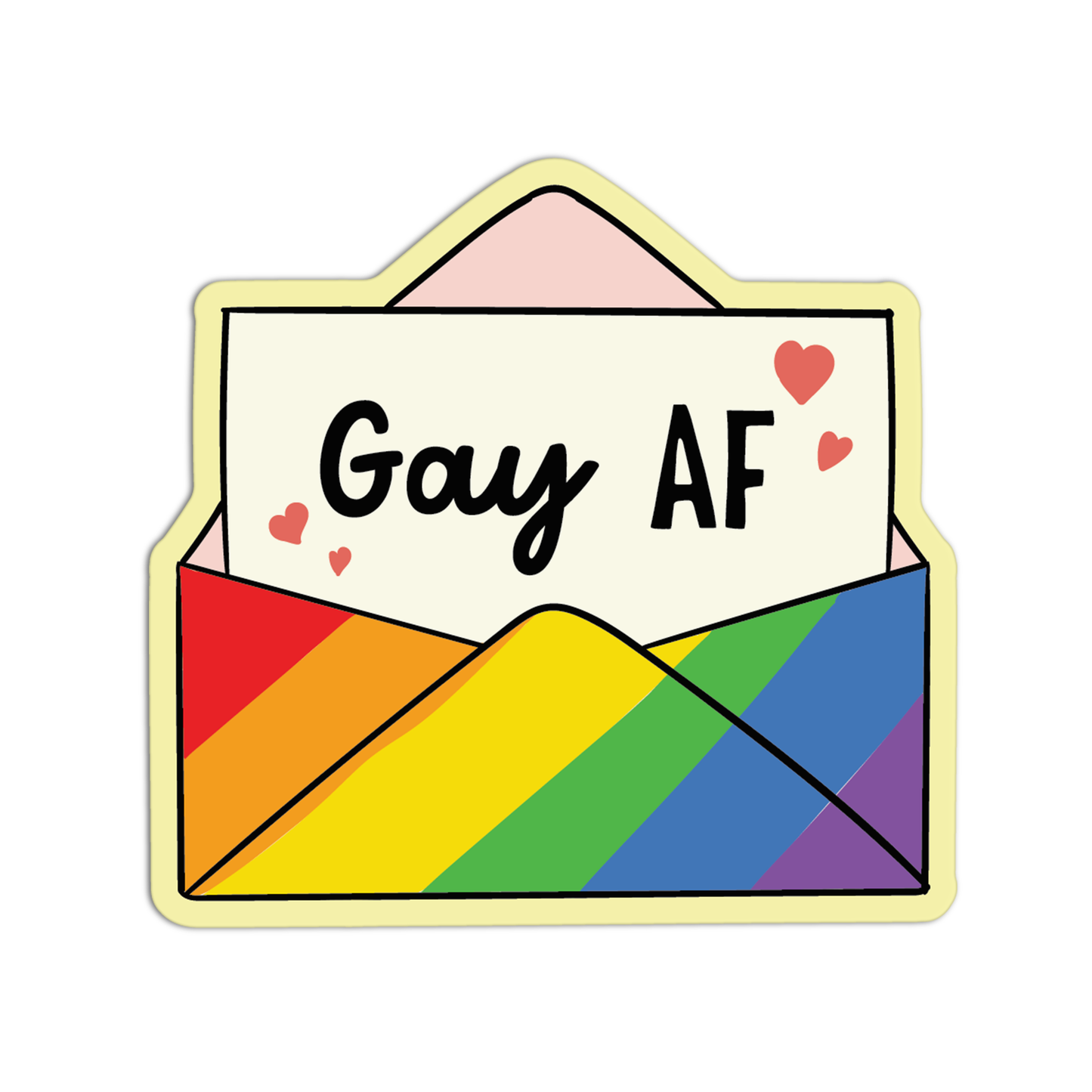 Gay Af LGBT Stickers