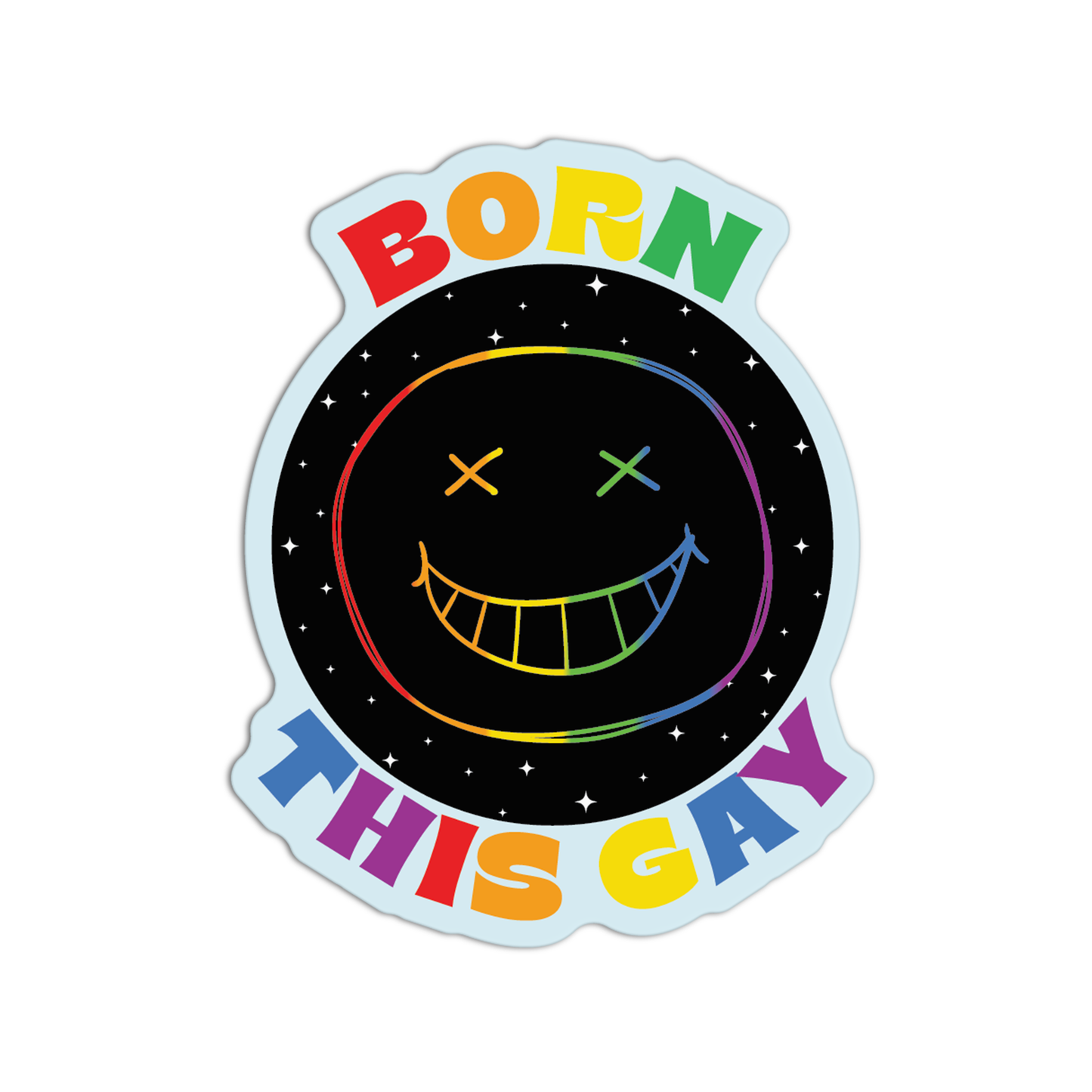 Born This Gay LGBT Stickers
