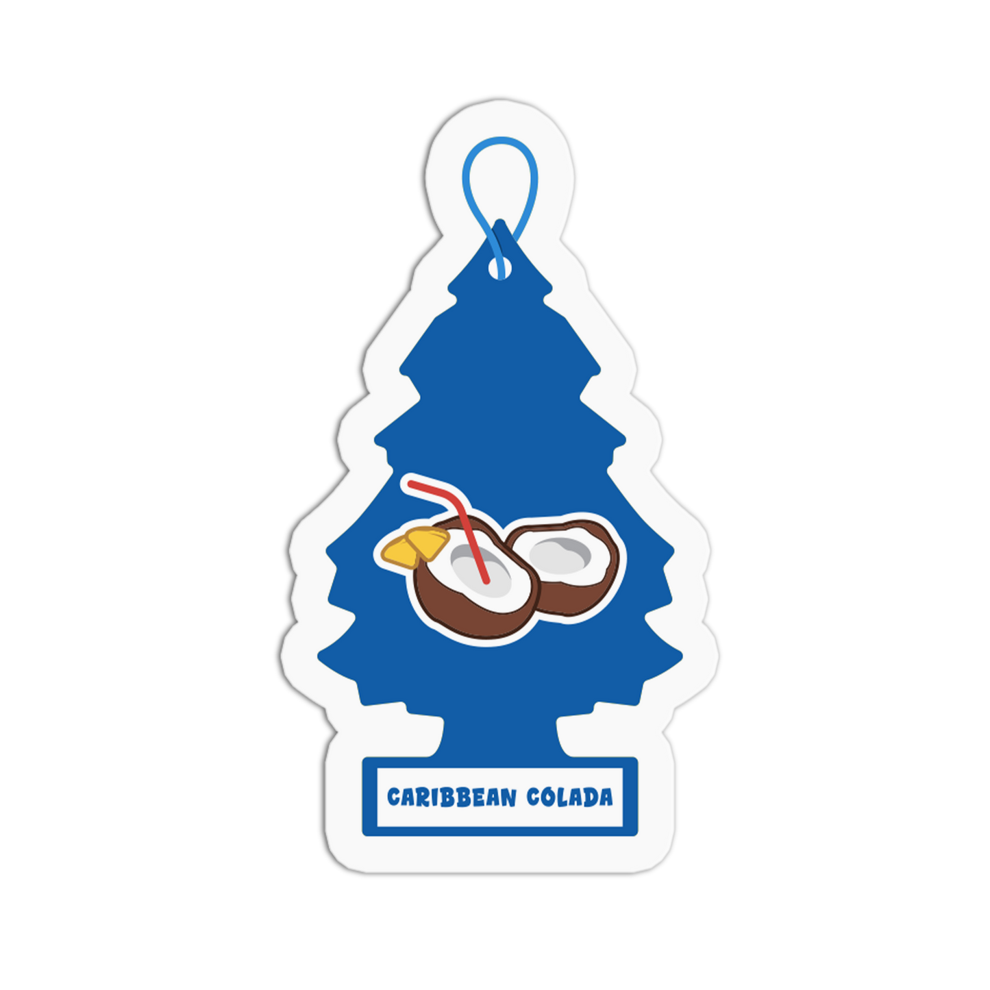 Little Trees Caribbean Colada Sticker - The Stkr Store