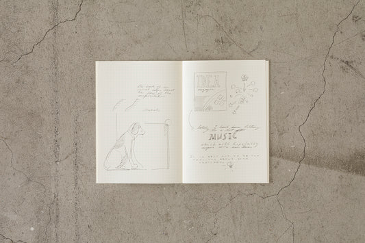 Midori MD Paper Notebook Light A5 Grid, Set of 3