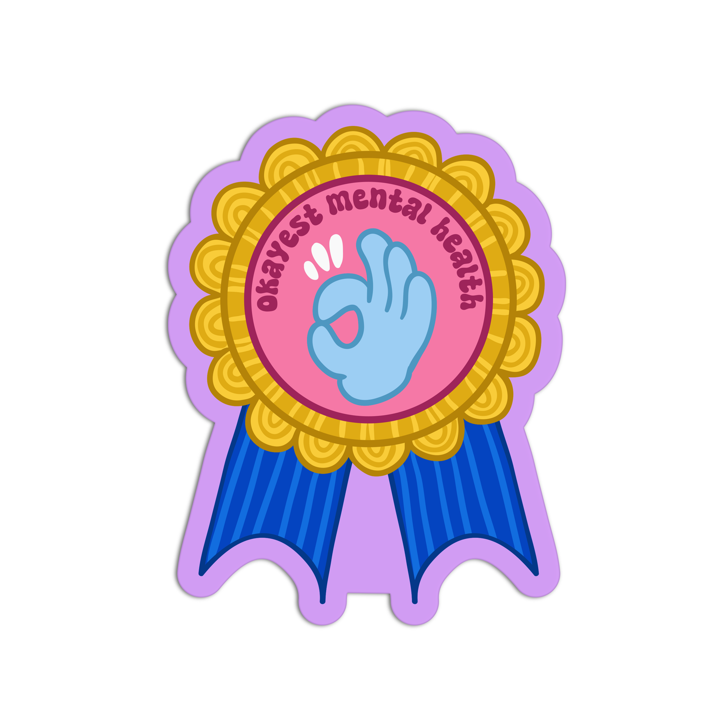 Okayest Mental Health Stickers