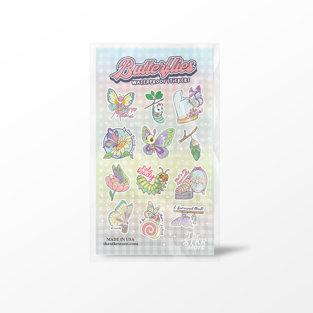 Butterflies Sticker Sheet
