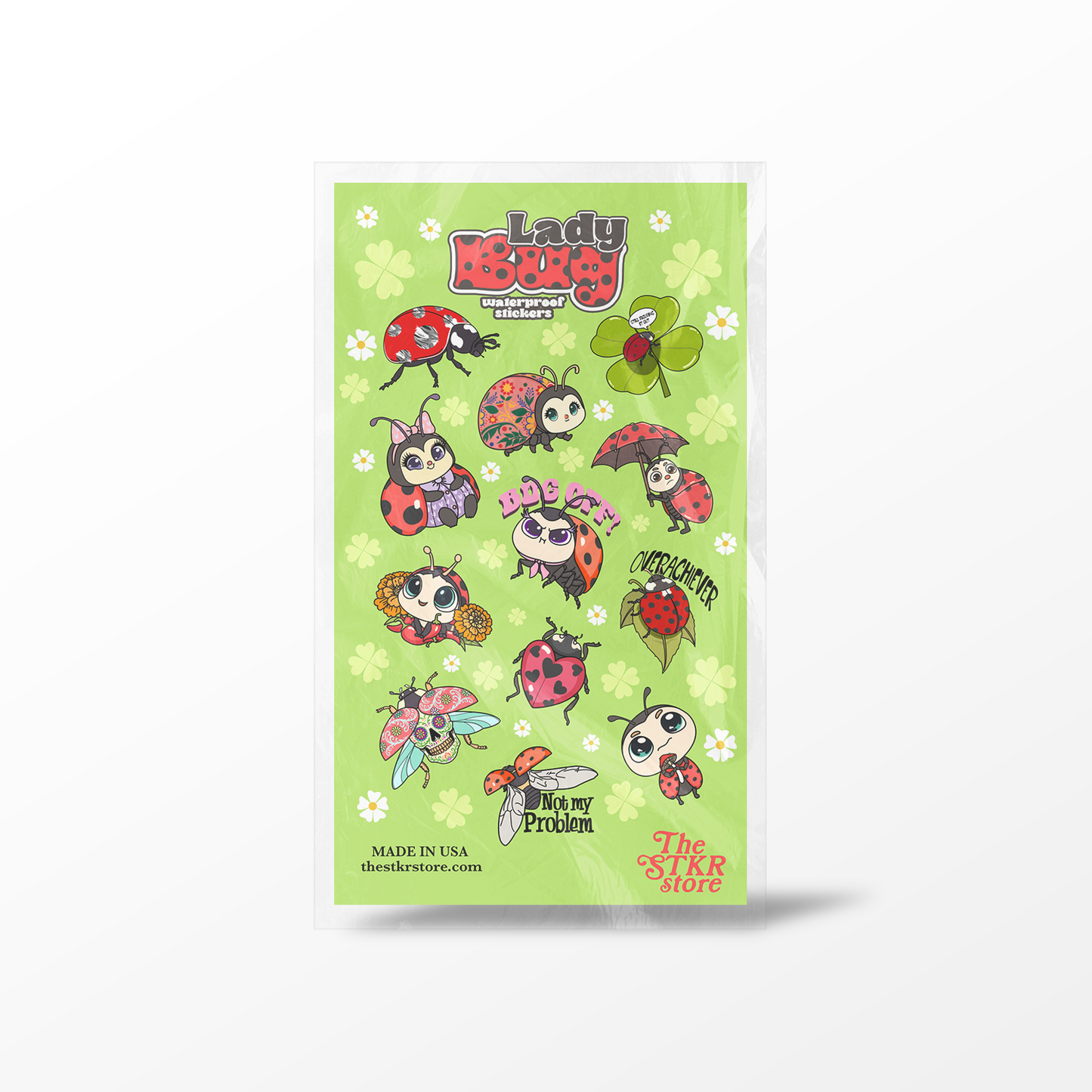 Lady Bug Sticker Sheet