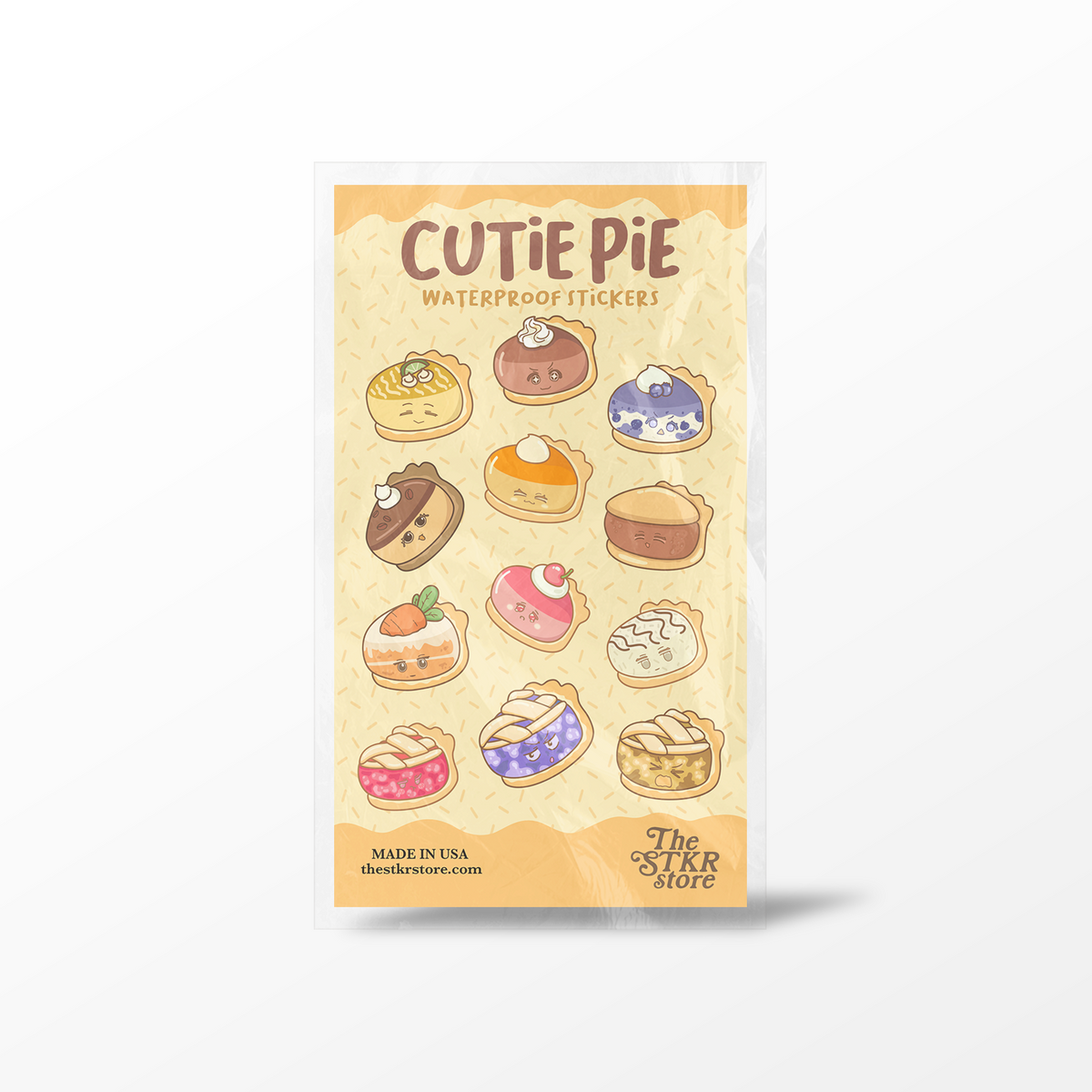 Cutie Pie Sticker Sheet