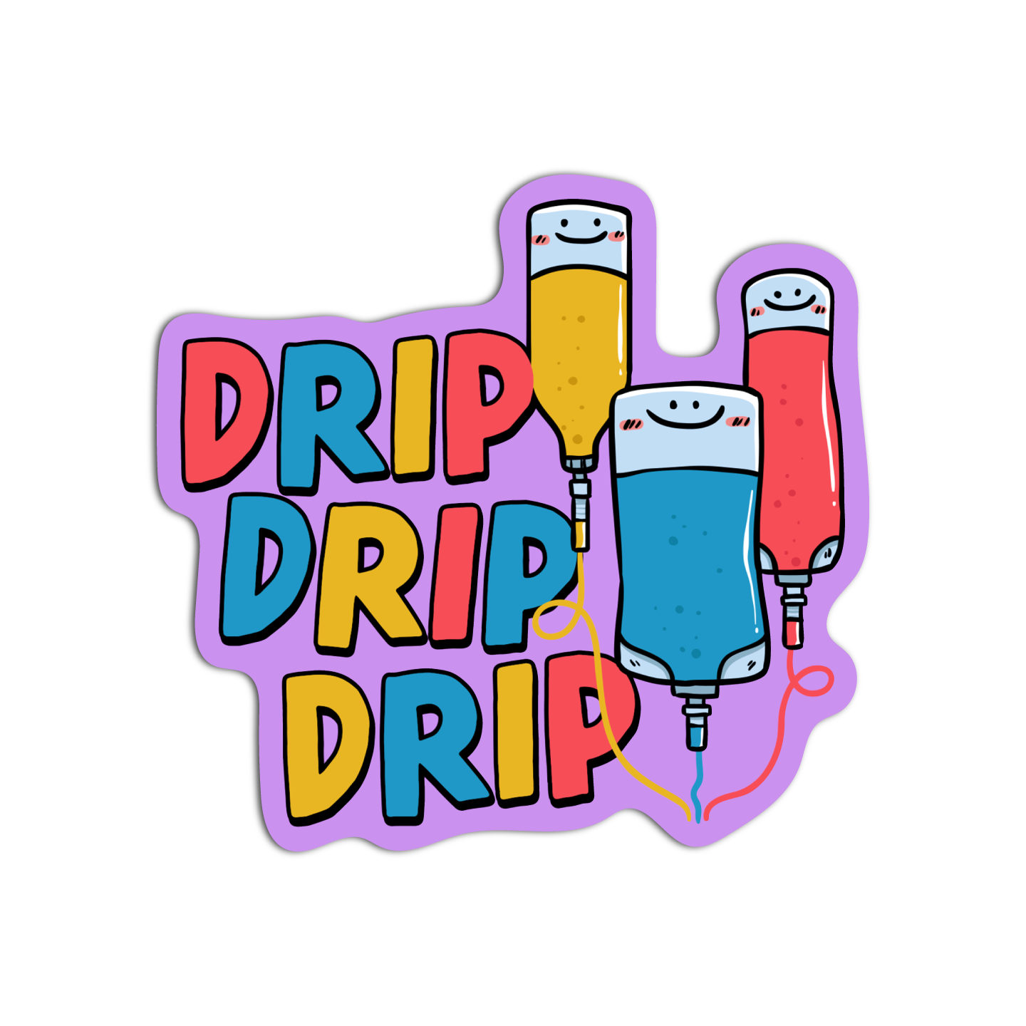 Drip Drip Drip Stickers