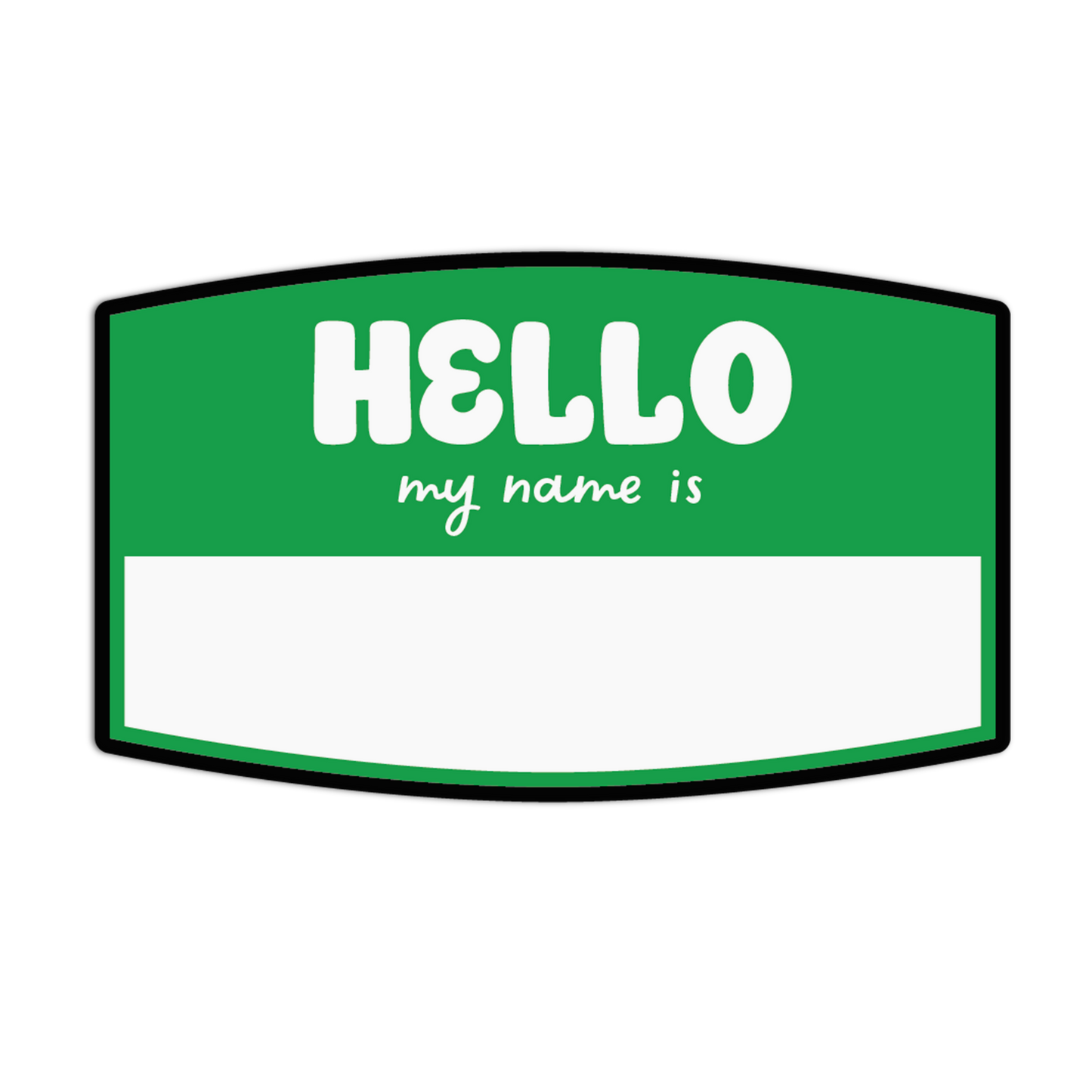 Hello My Name Is Name Tags Stickers