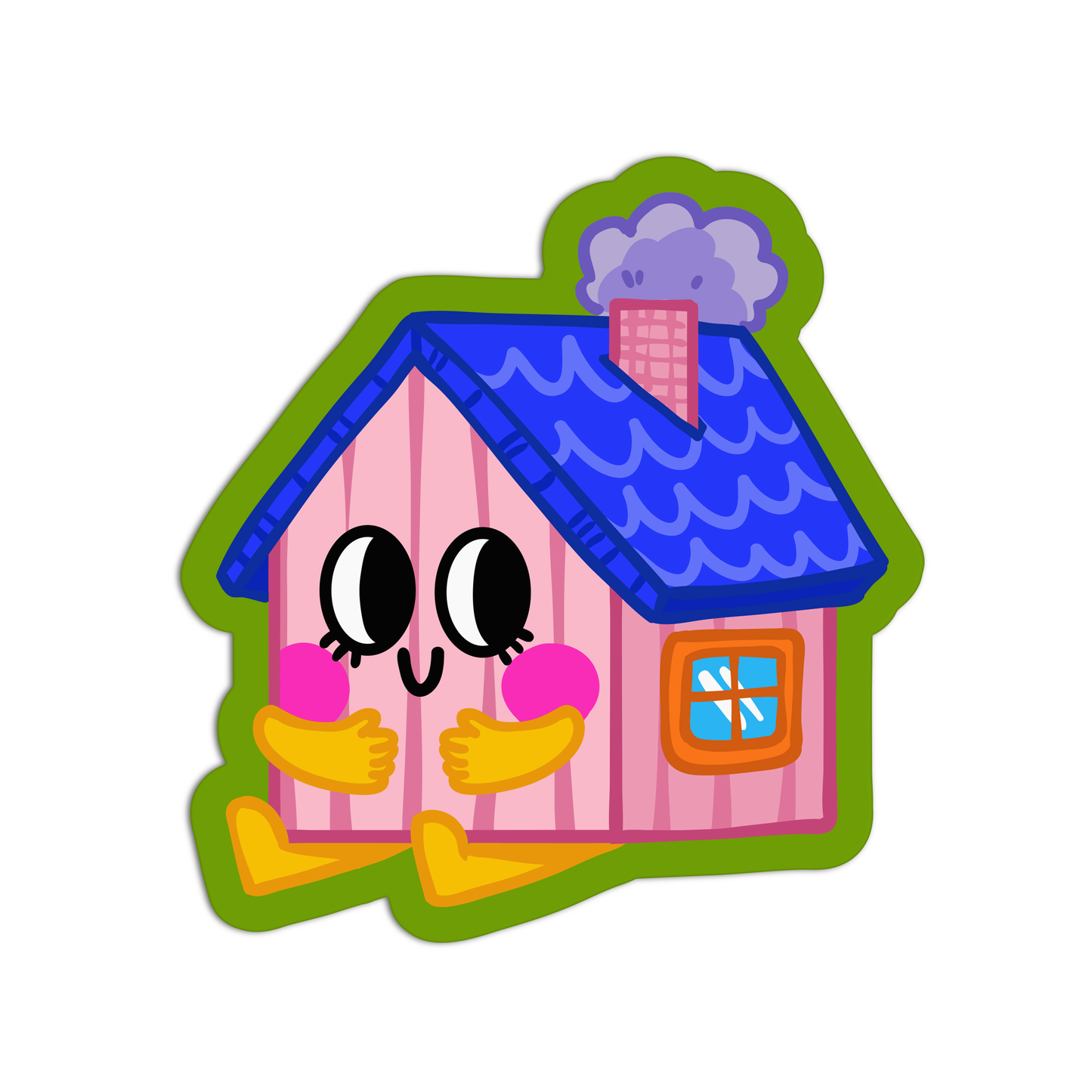 Happy Home Sticker