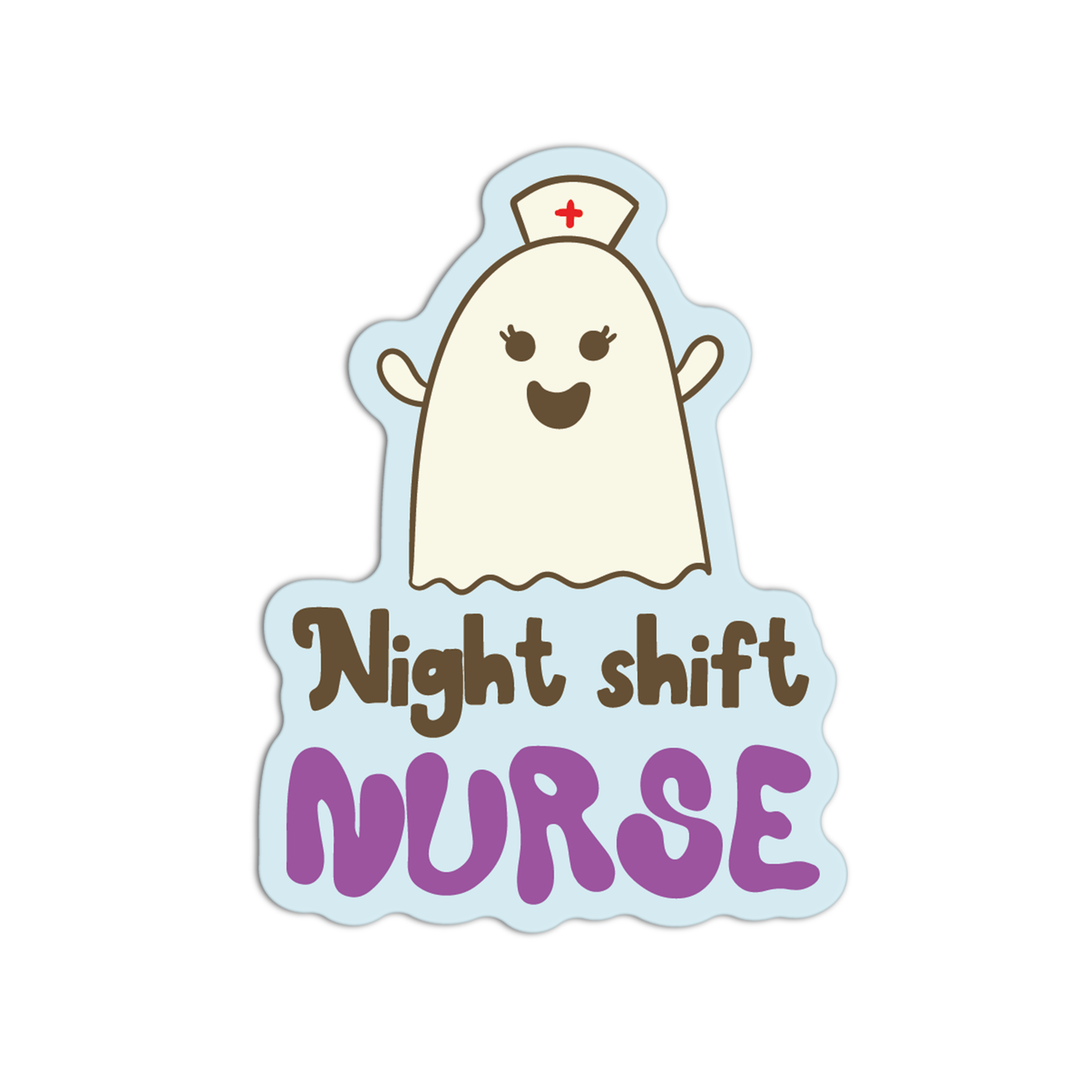 Night Shift Nurse Stickers