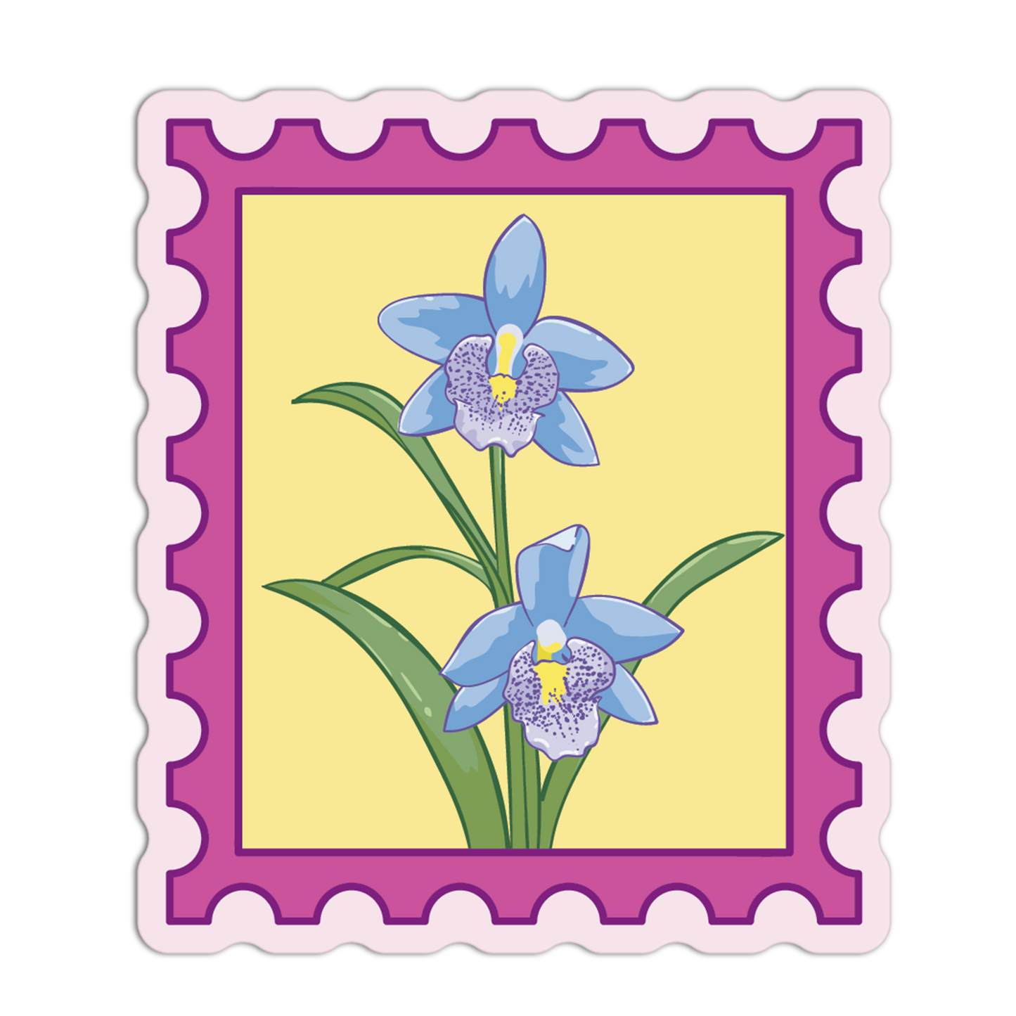 Orchid Stickers