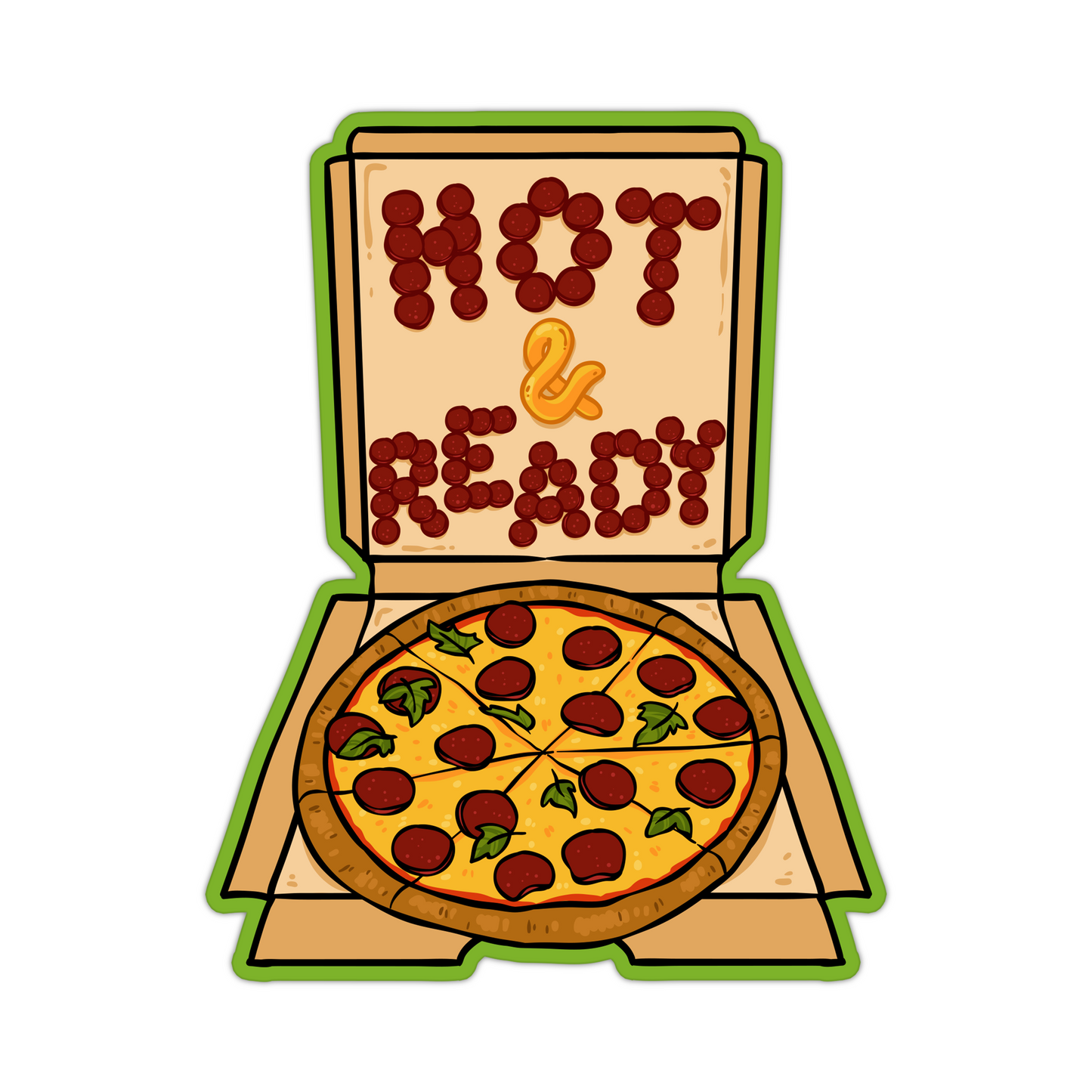 Pizza Stickers