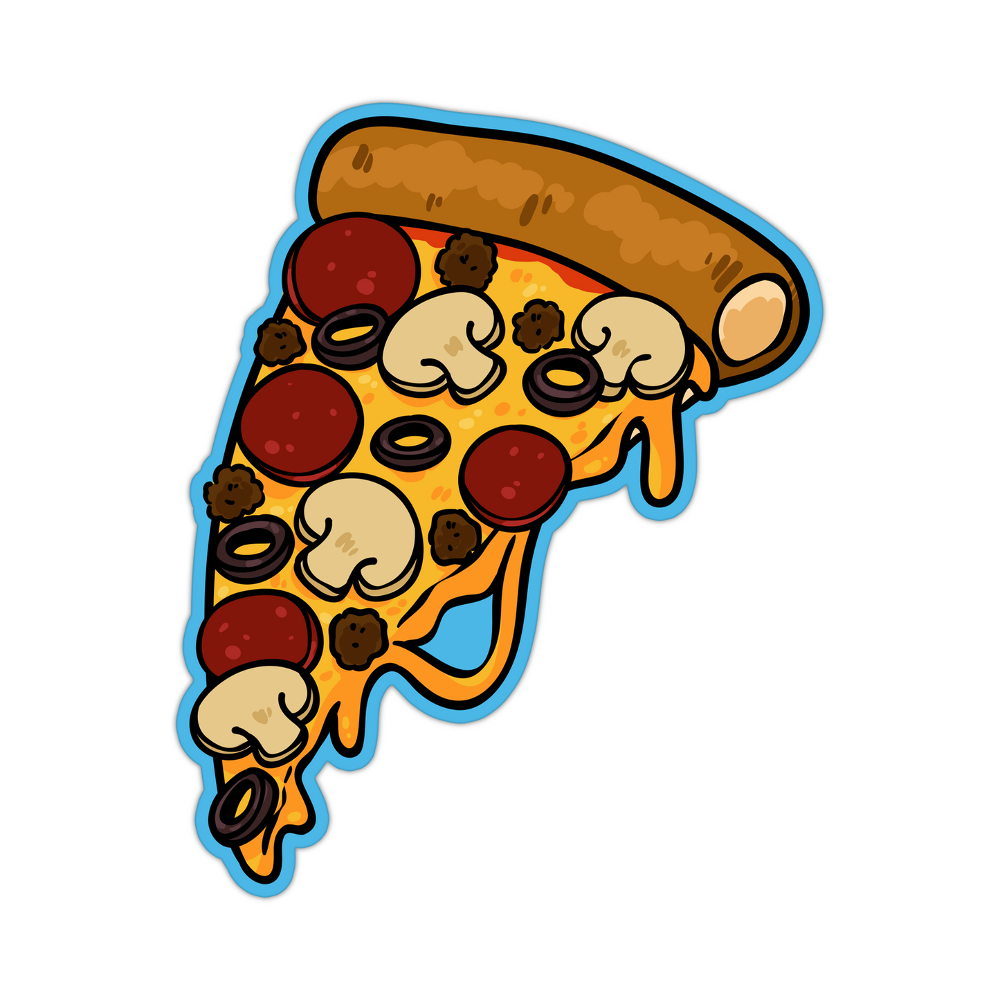 Pizza Stickers