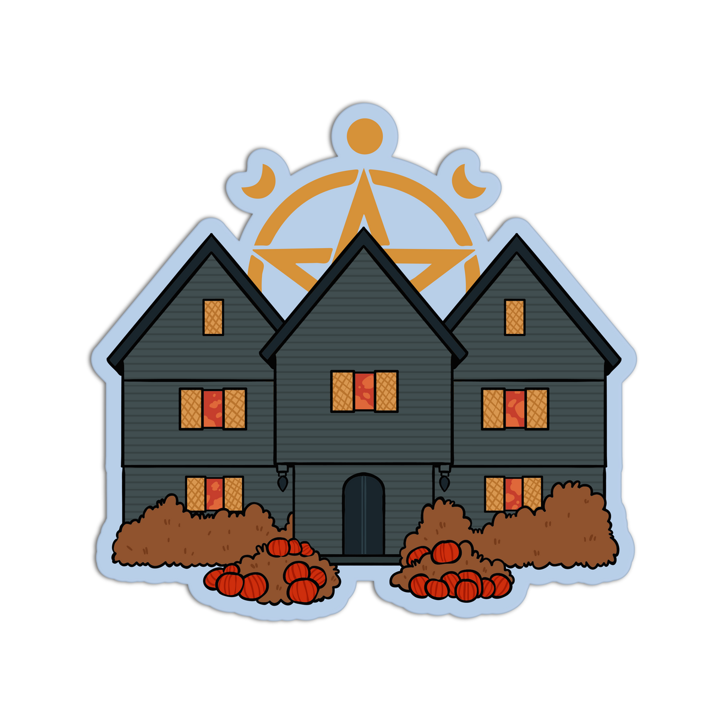 Witch’s Welcome Salem Sticker - The Stkr Store