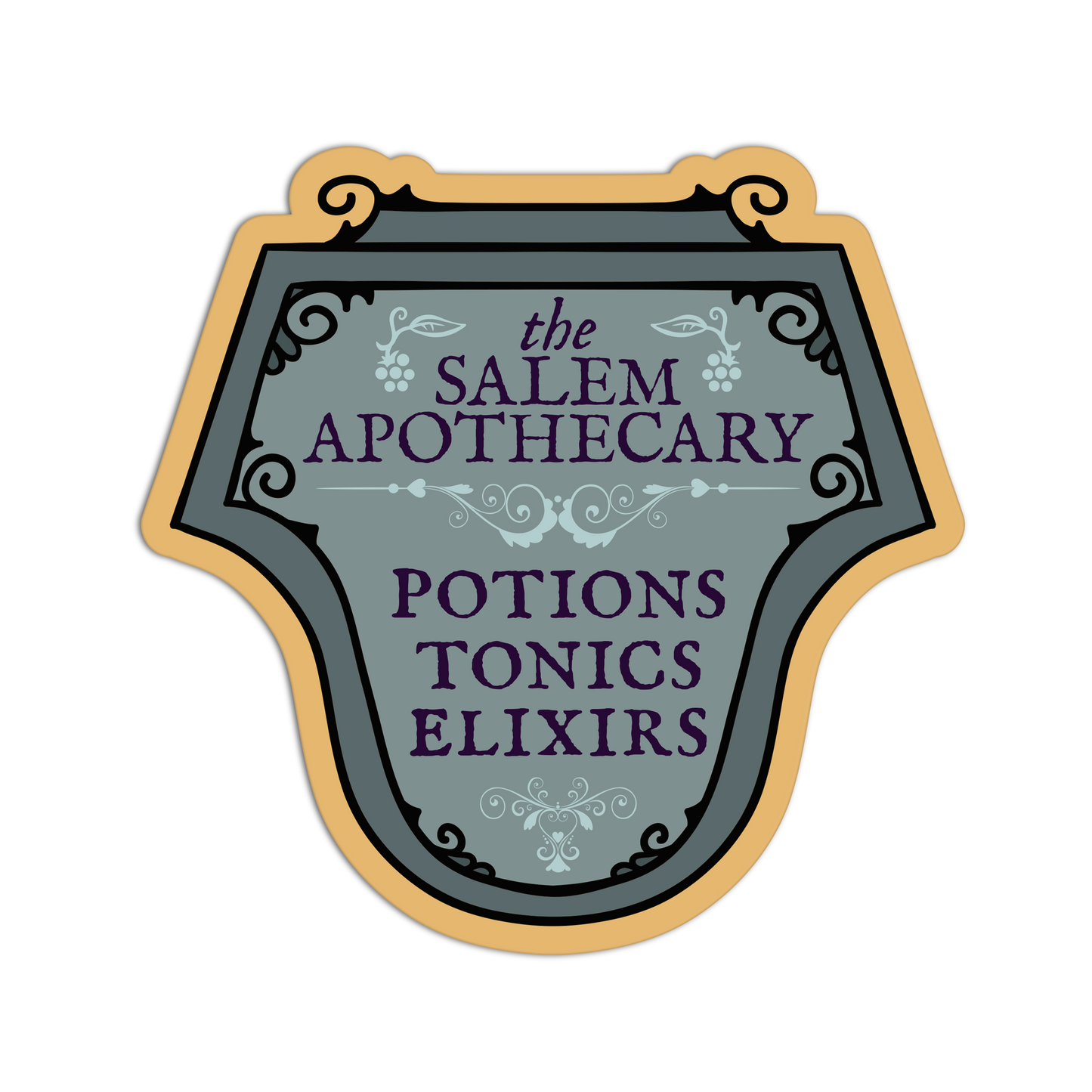 Apothecary Salem Sticker - The Stkr Store