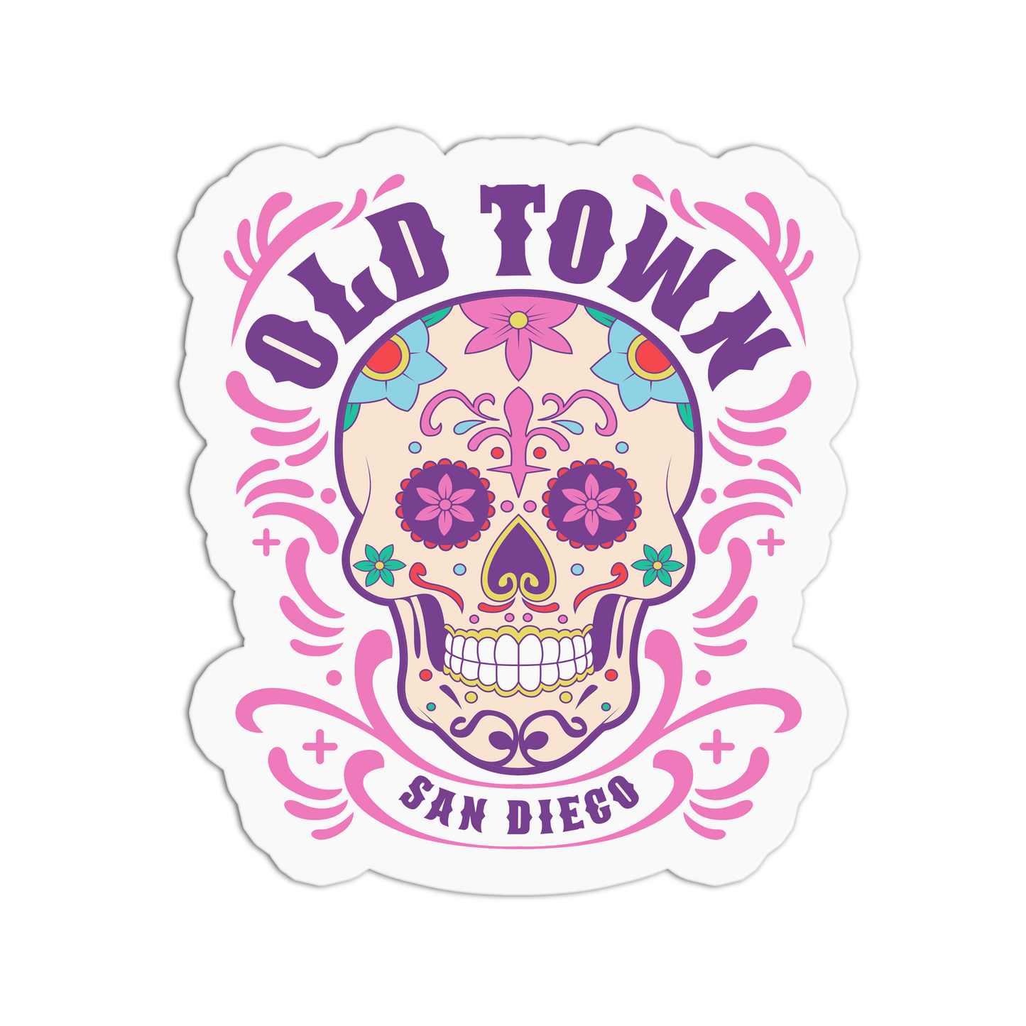 Old Town San Diego - Travel Series San Diego Sticker