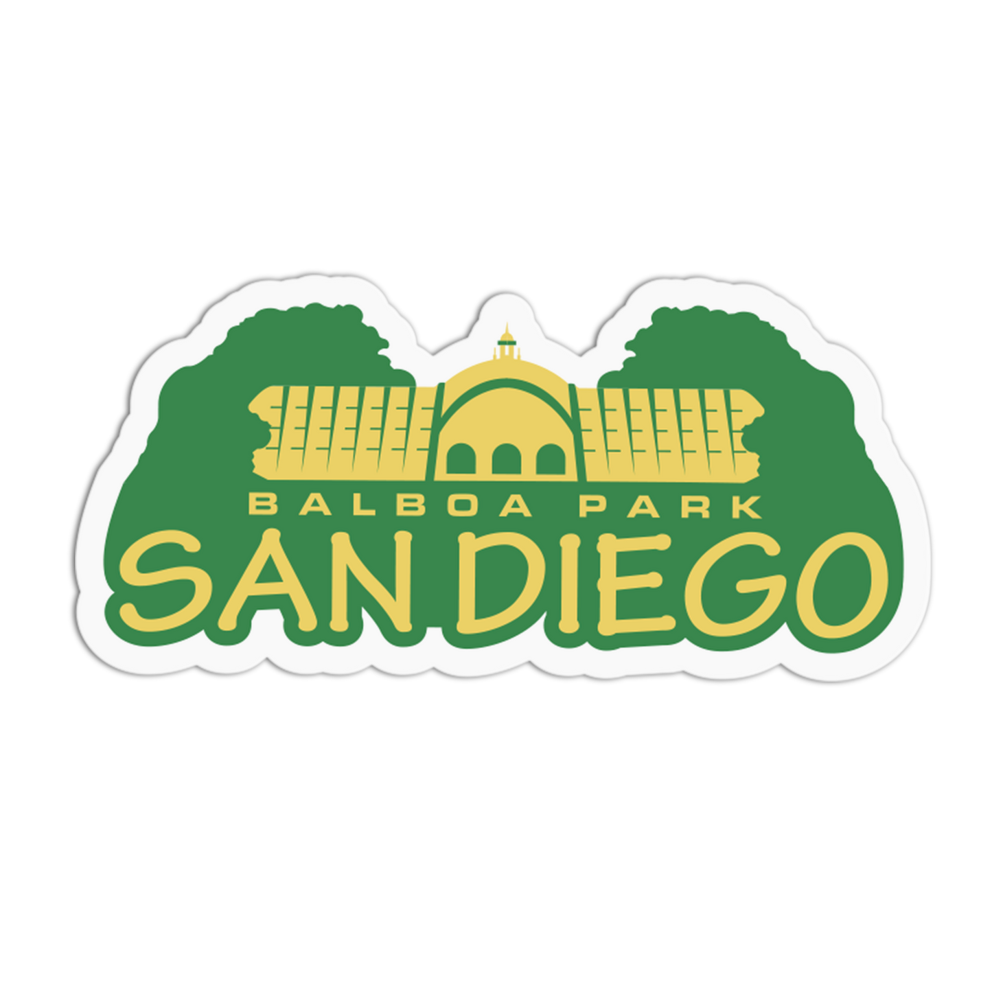 Balboa Park - San Diego Stickers - The Stkr Store