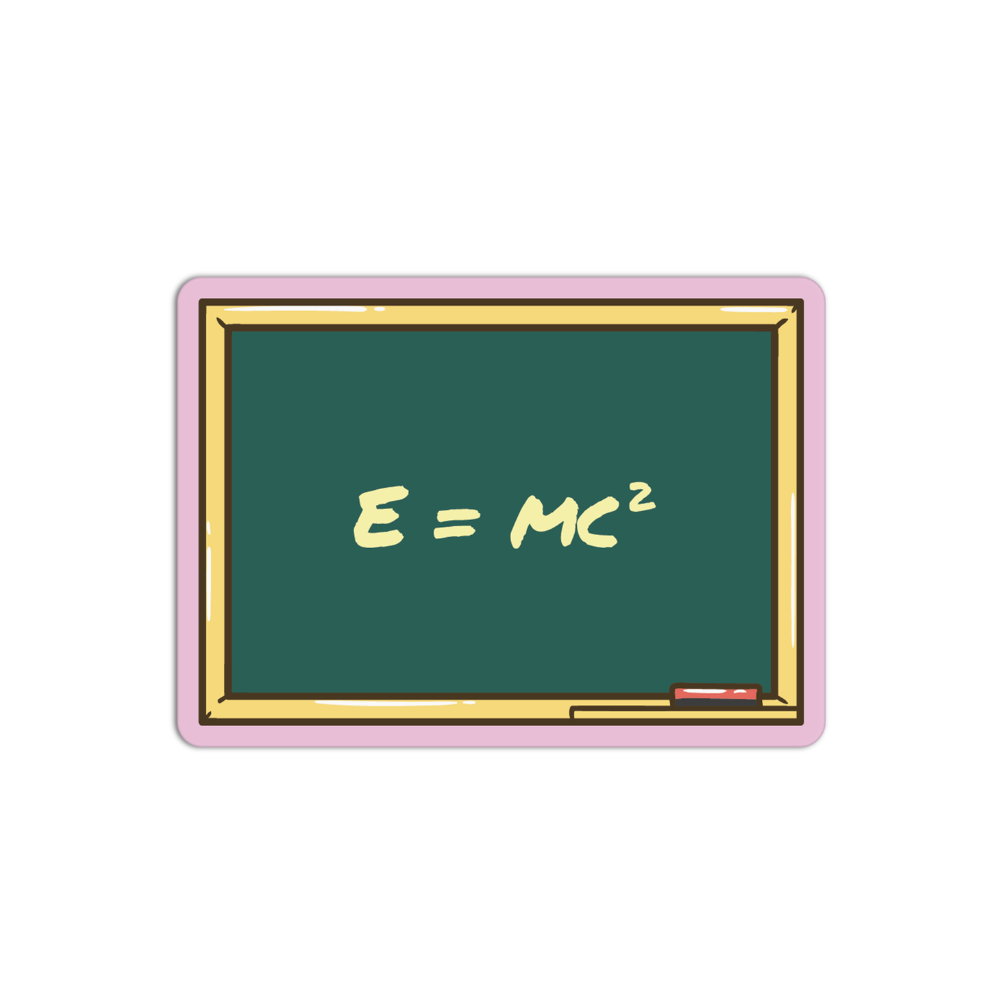 Blackboard School Supplies Stickers