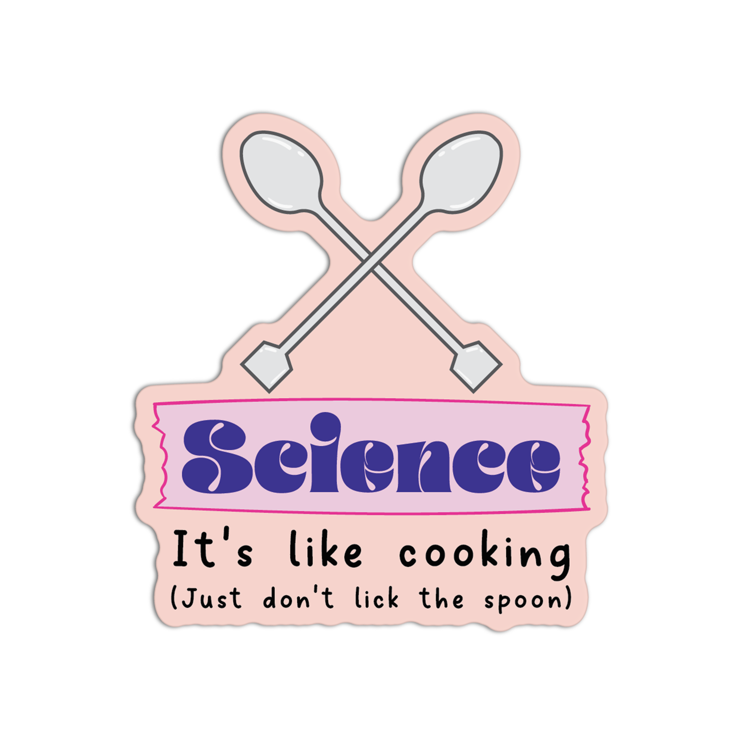 Science It's Like Cooking Science Stickers