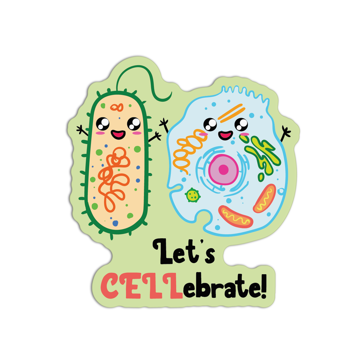 Let's Cellebrate Science Stickers