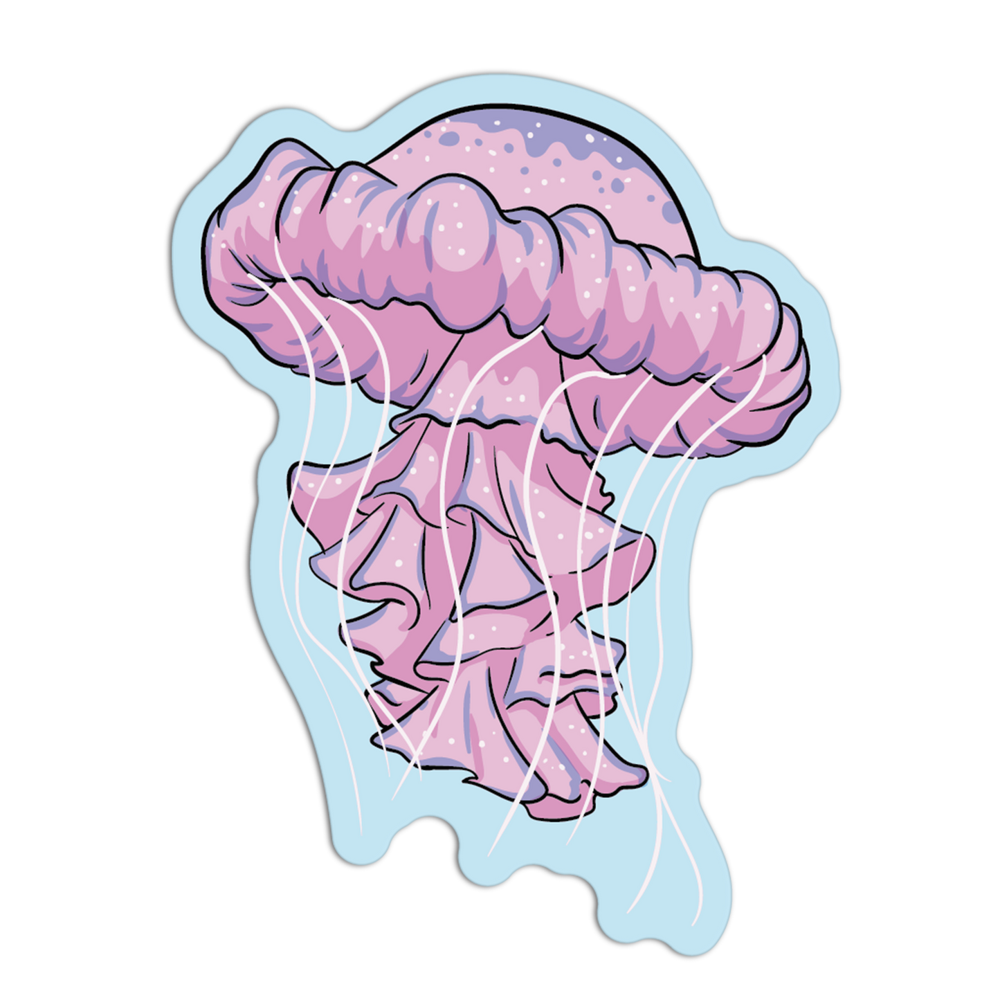 Jellyfish - Sea Creatures Sticker Collection