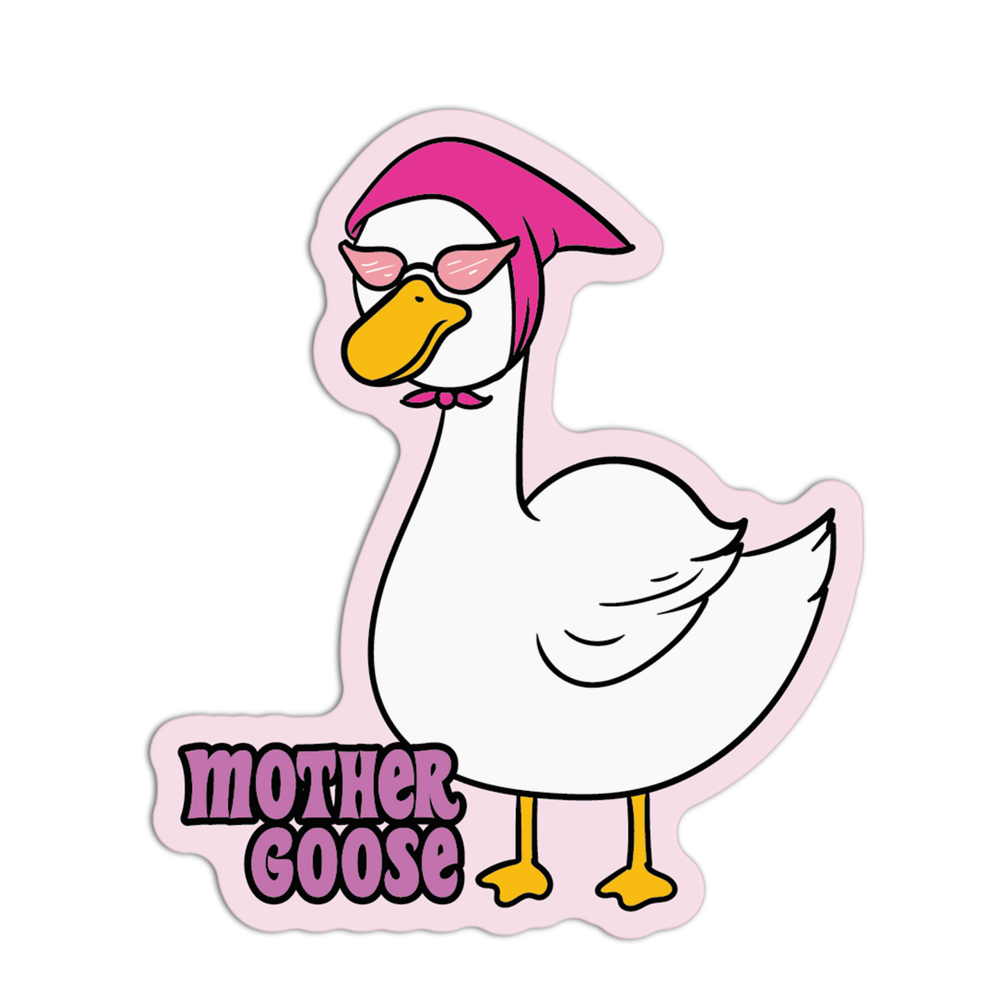 Mother Goose Silly Goose Stickers