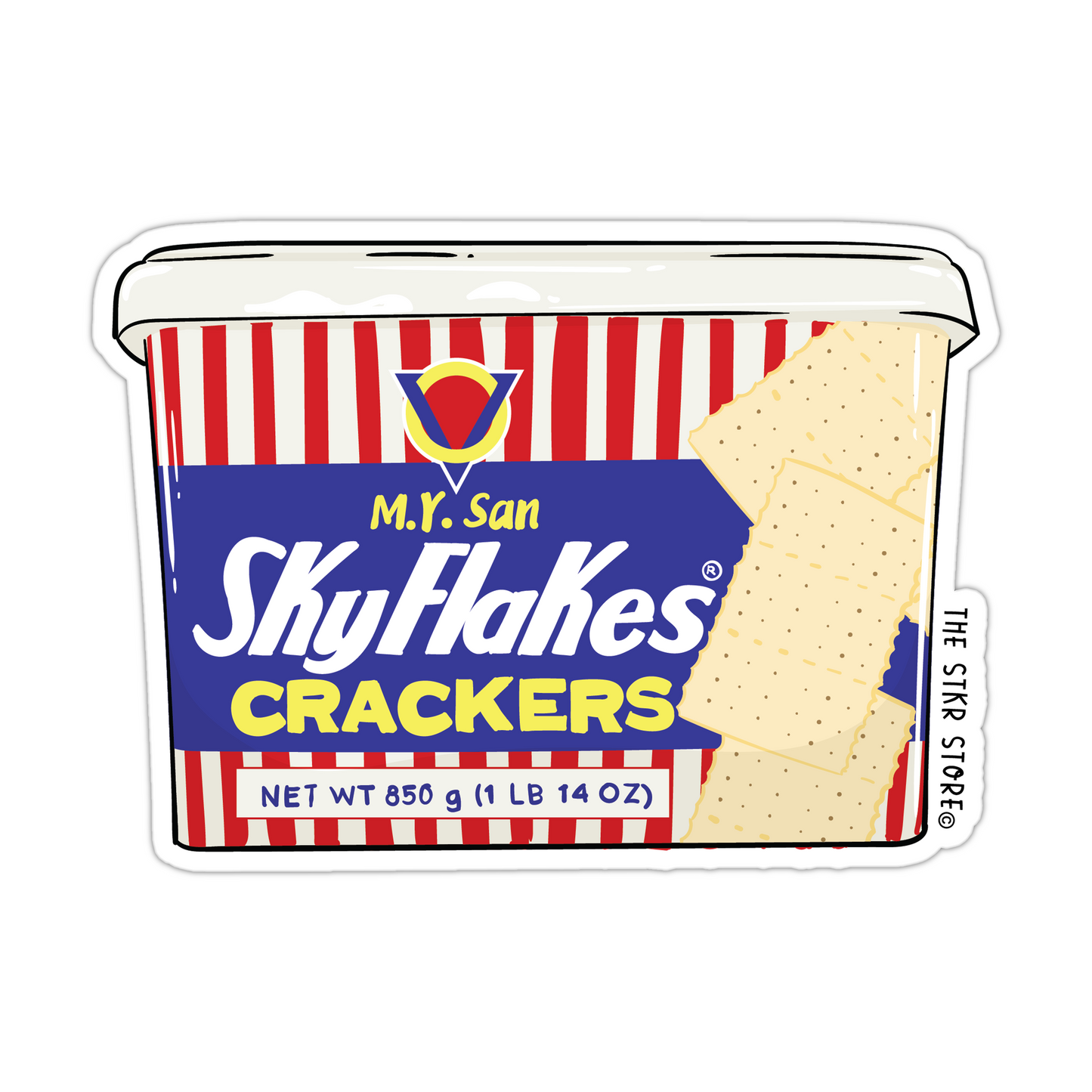 Skyflakes Filipino Snacks Sticker