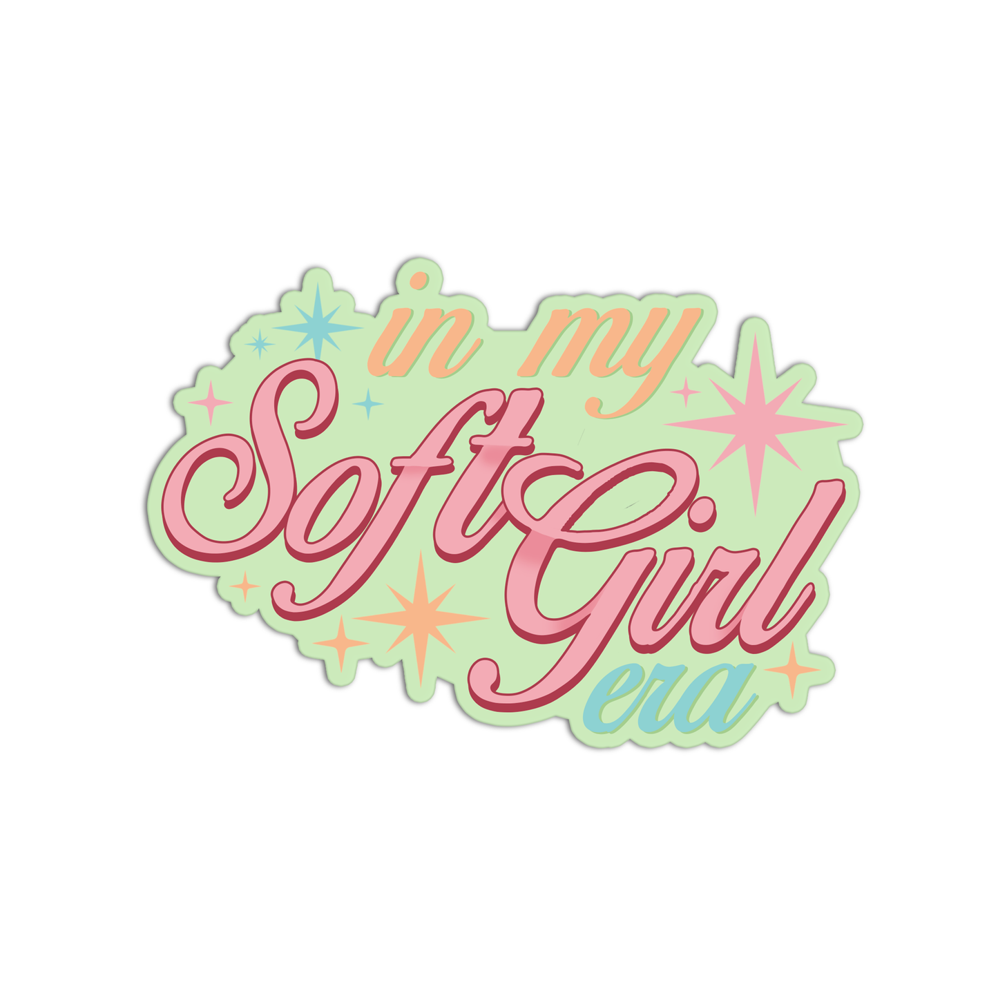 In my soft girl era Sticker