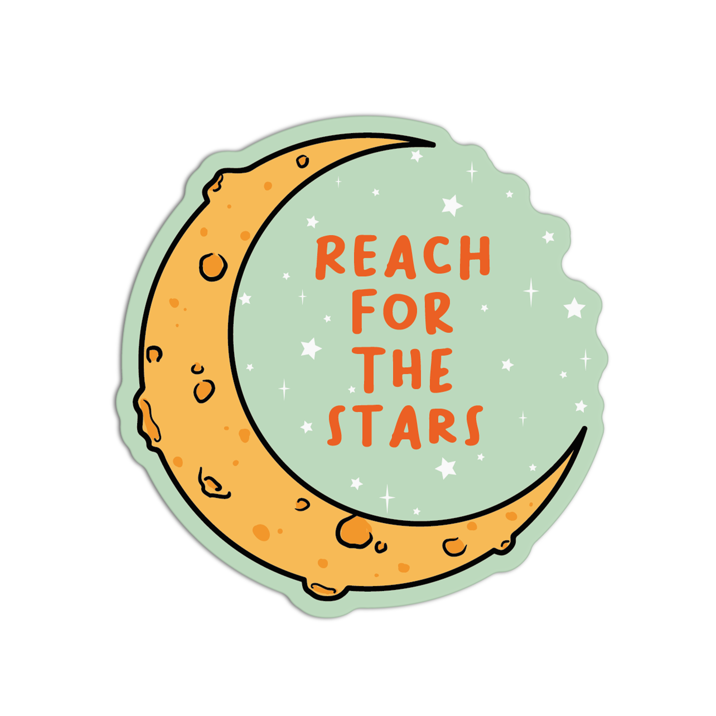 Reach For The Stars Space Stuff Stickers