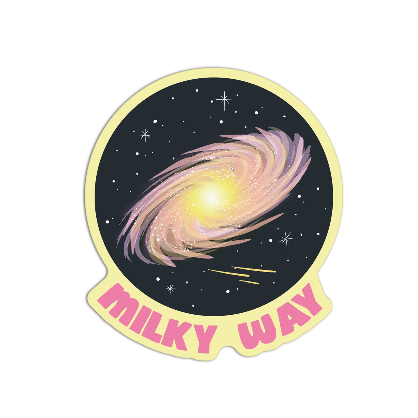 Milky Way Space Stuff Stickers