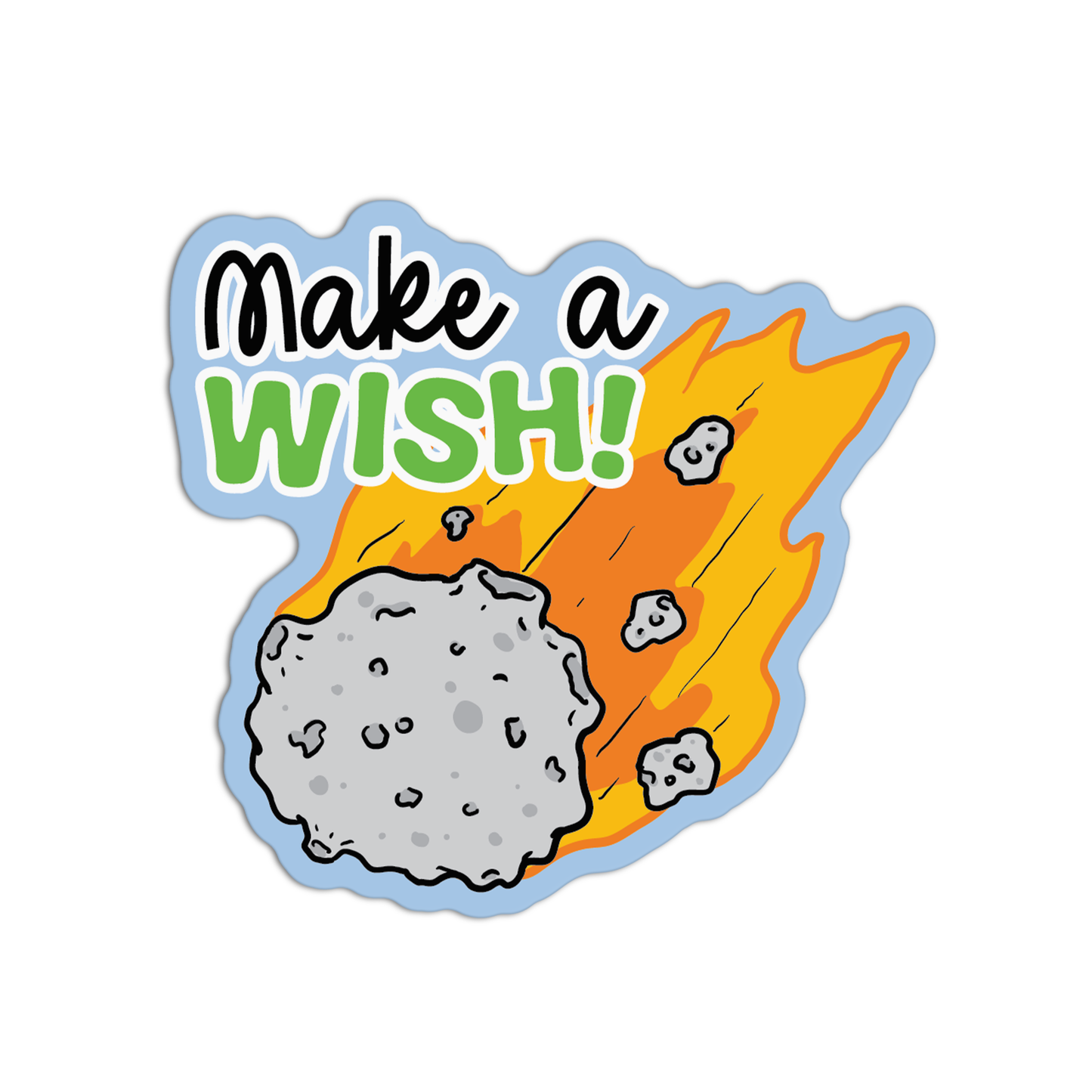 Make A Wish Space Stuff Stickers