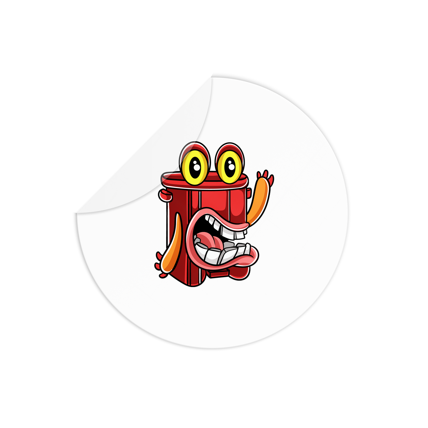 Customizable Clear Regular Vinyl Stickers