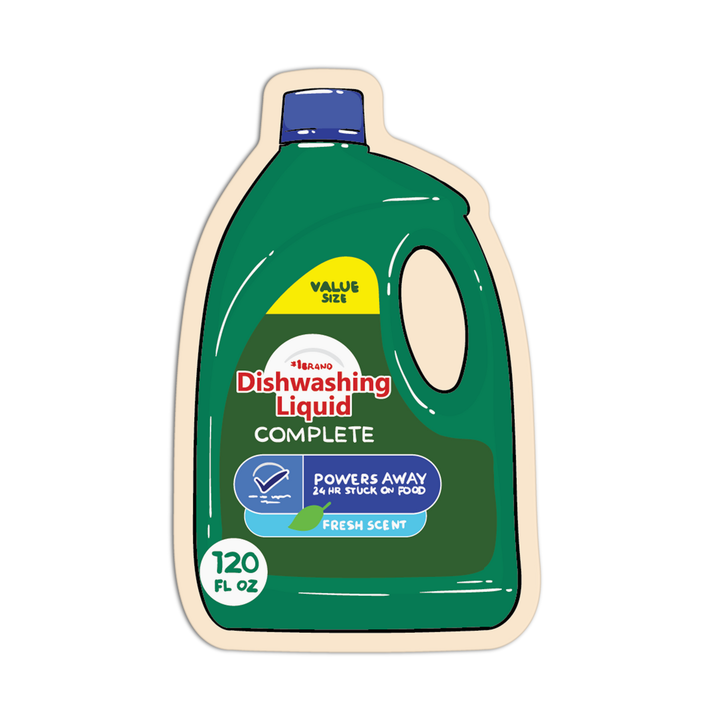 Supermarket Stickers