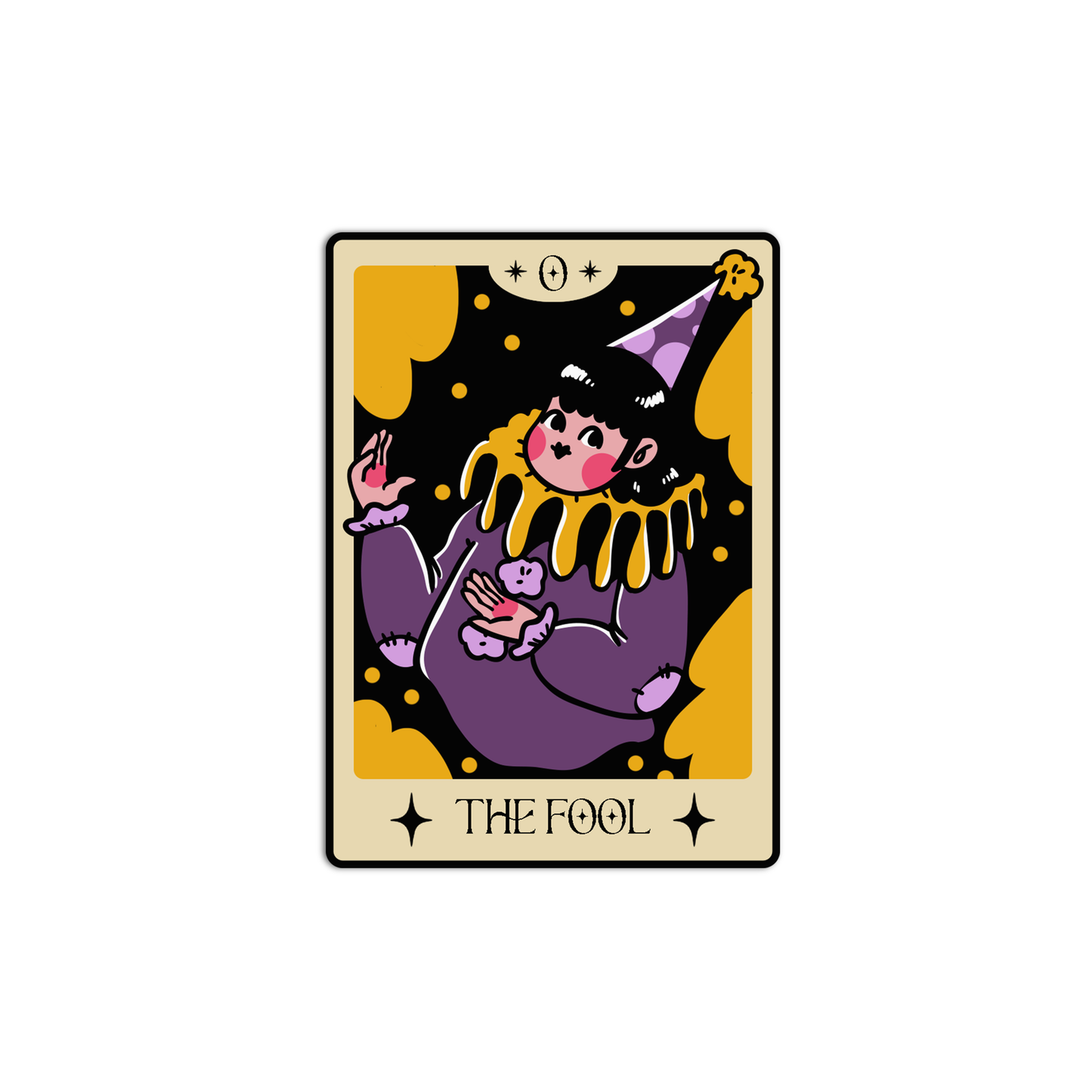 The Fool Tarot Stickers