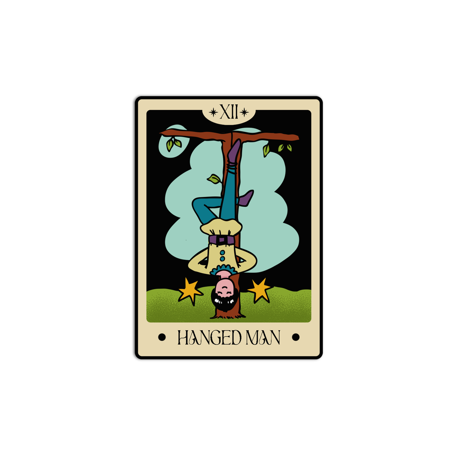 Hanged Man Tarot Stickers