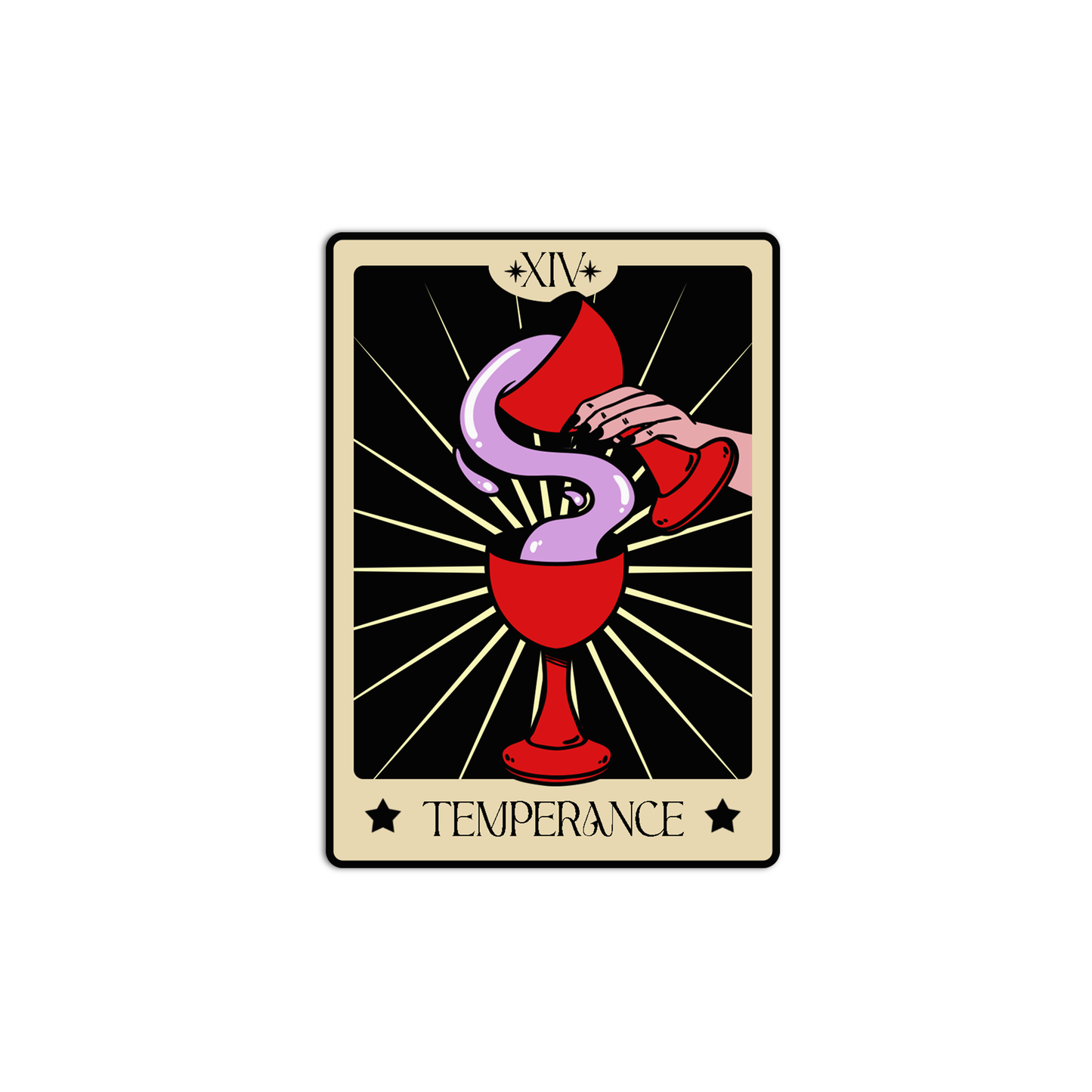 Temperance Tarot Stickers