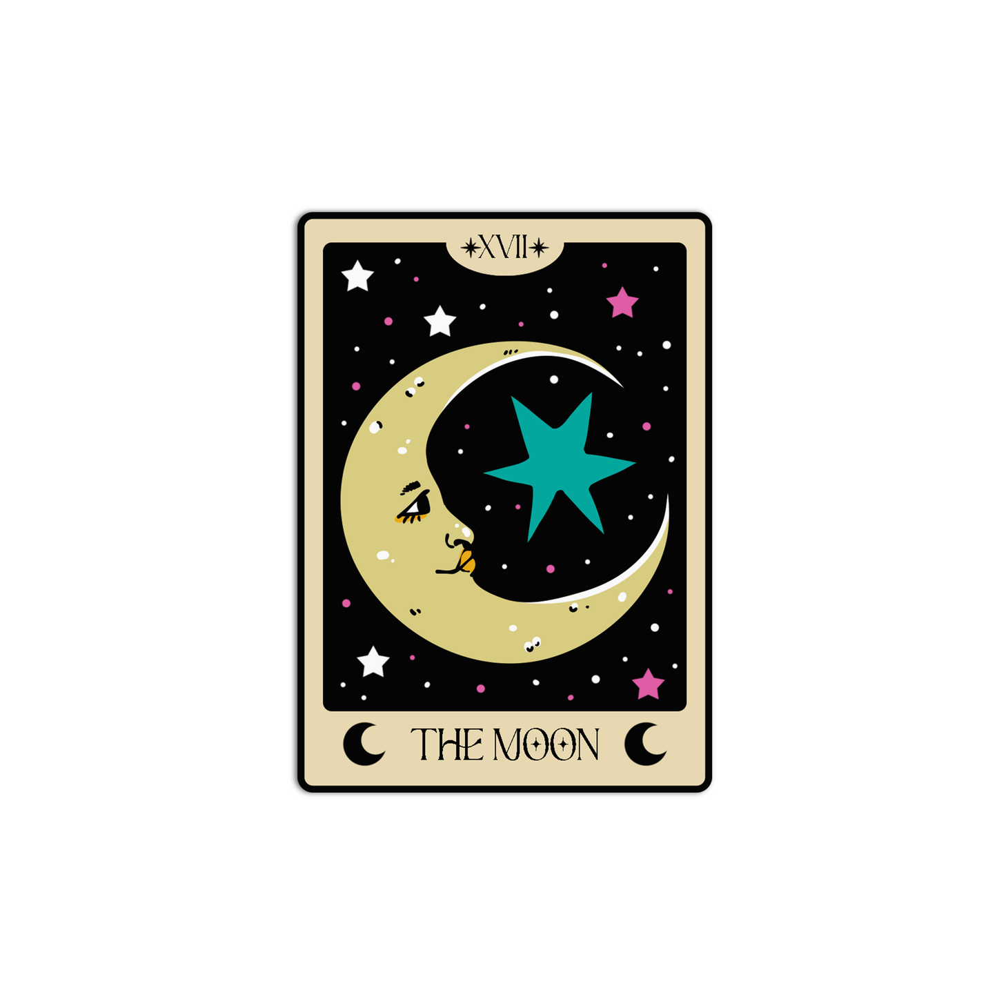 The Moon Tarot Stickers