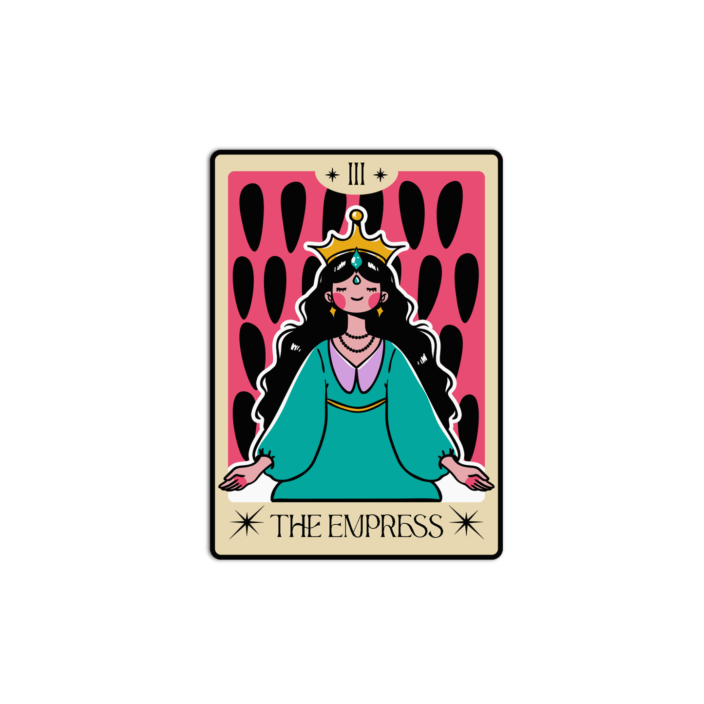 The Empress Tarot Stickers