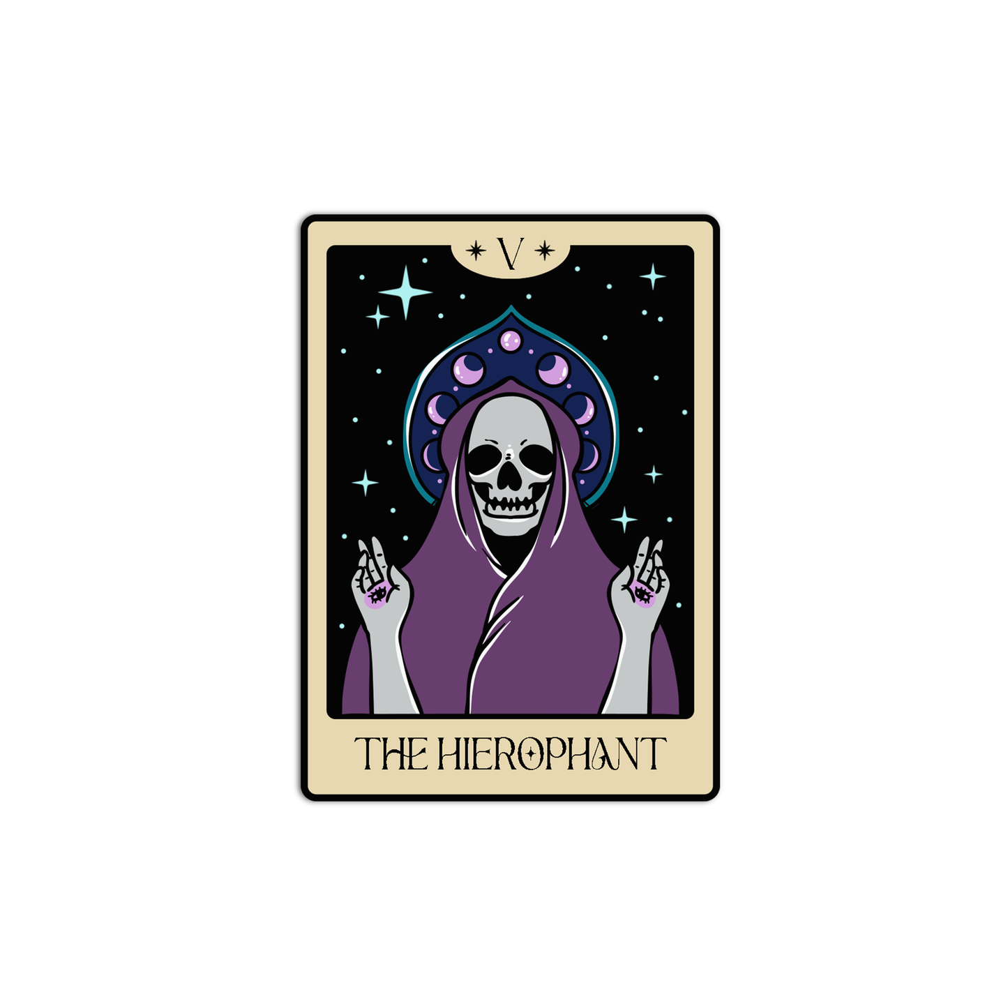 The Herophant Tarot Stickers