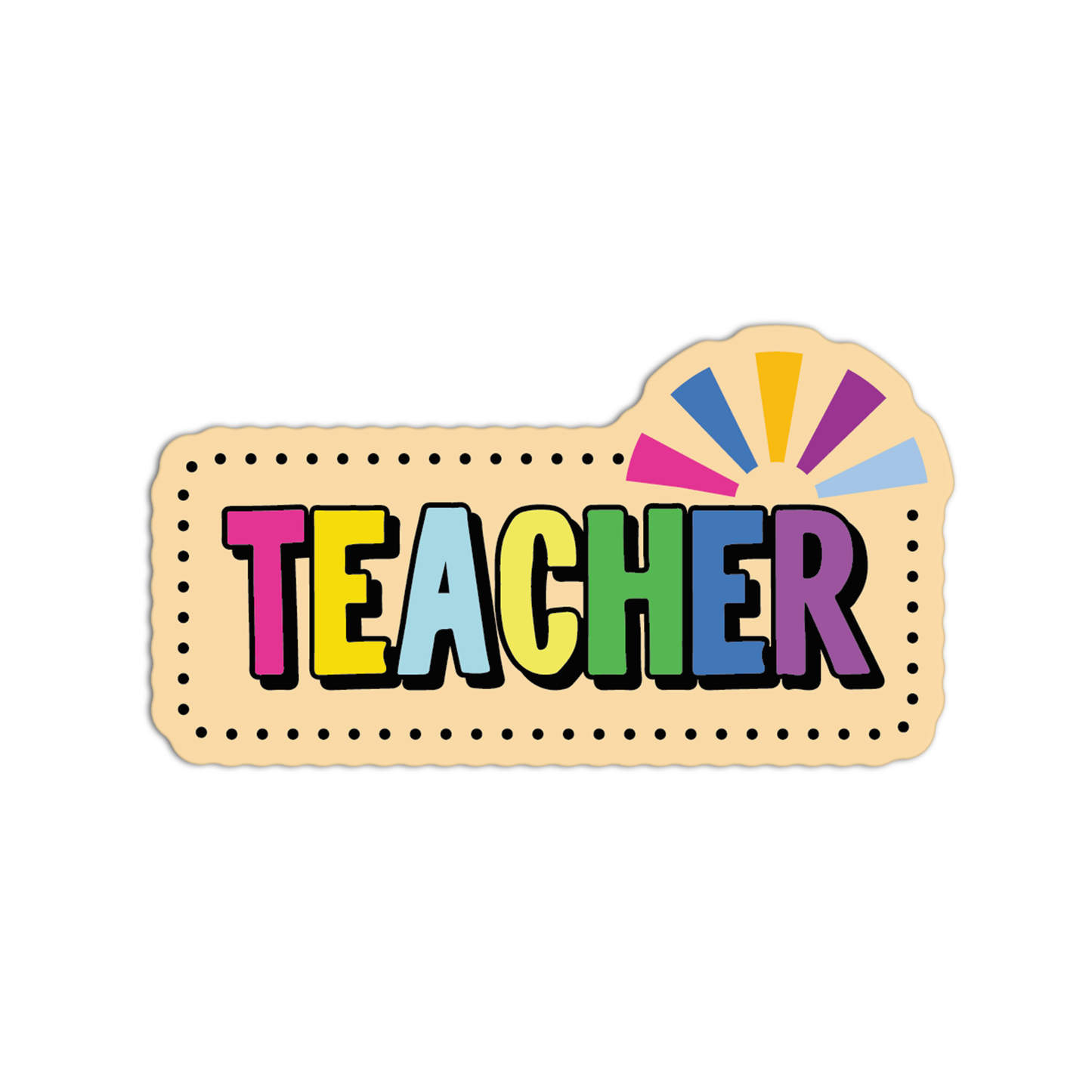 TEACHER Teacher Stickers