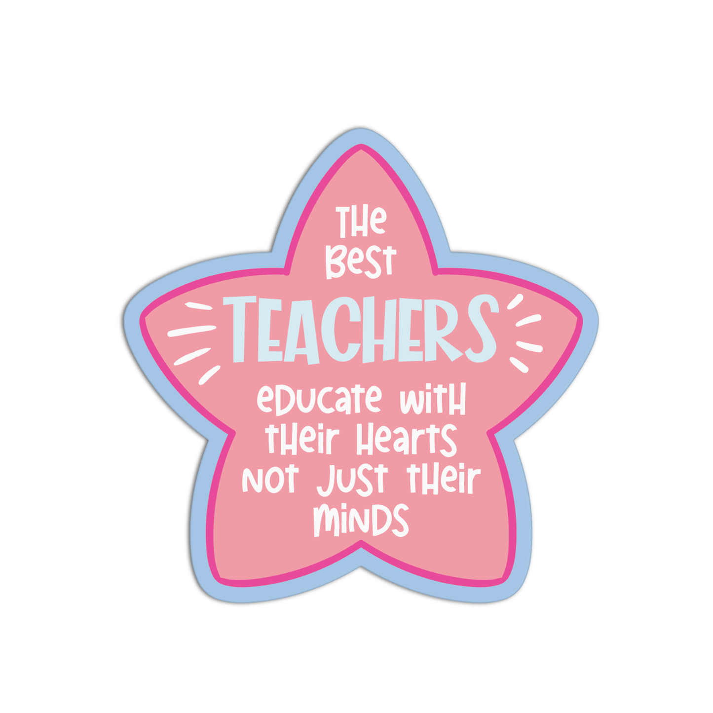 The Best Teachers Teacher Stickers