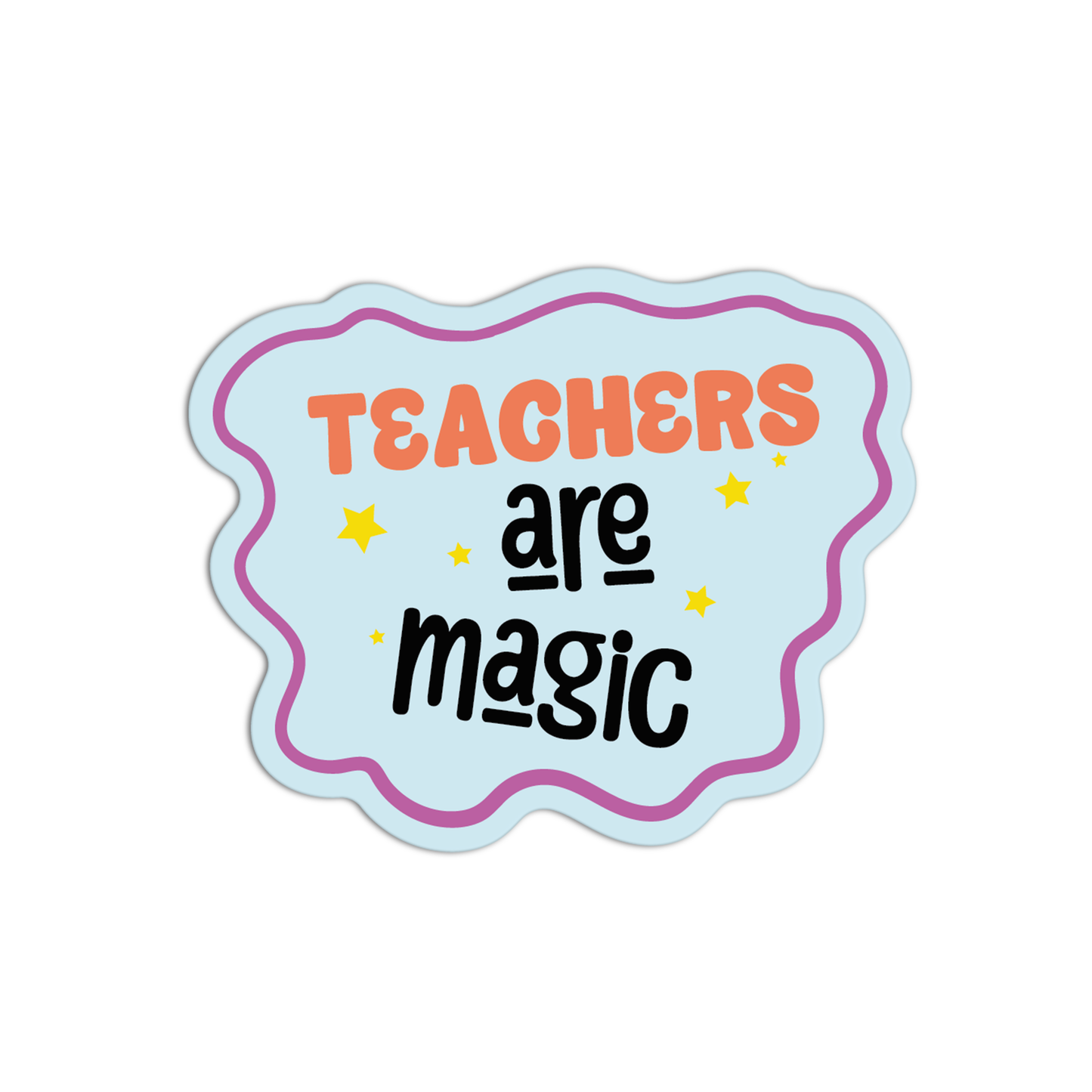 Teacher Are Magic Teacher Stickers