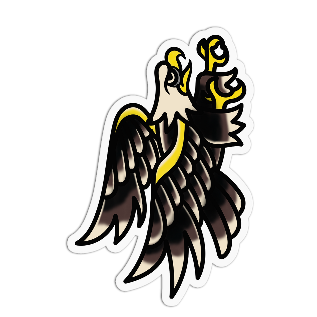 Soaring Eagle - Traditional Tattoo Sticker