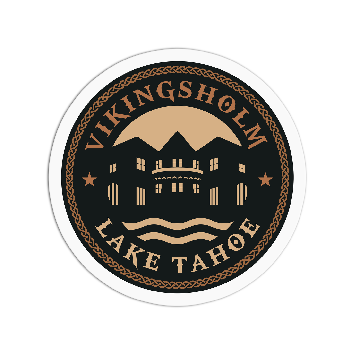 Vikingsholm Travel Series Stickers