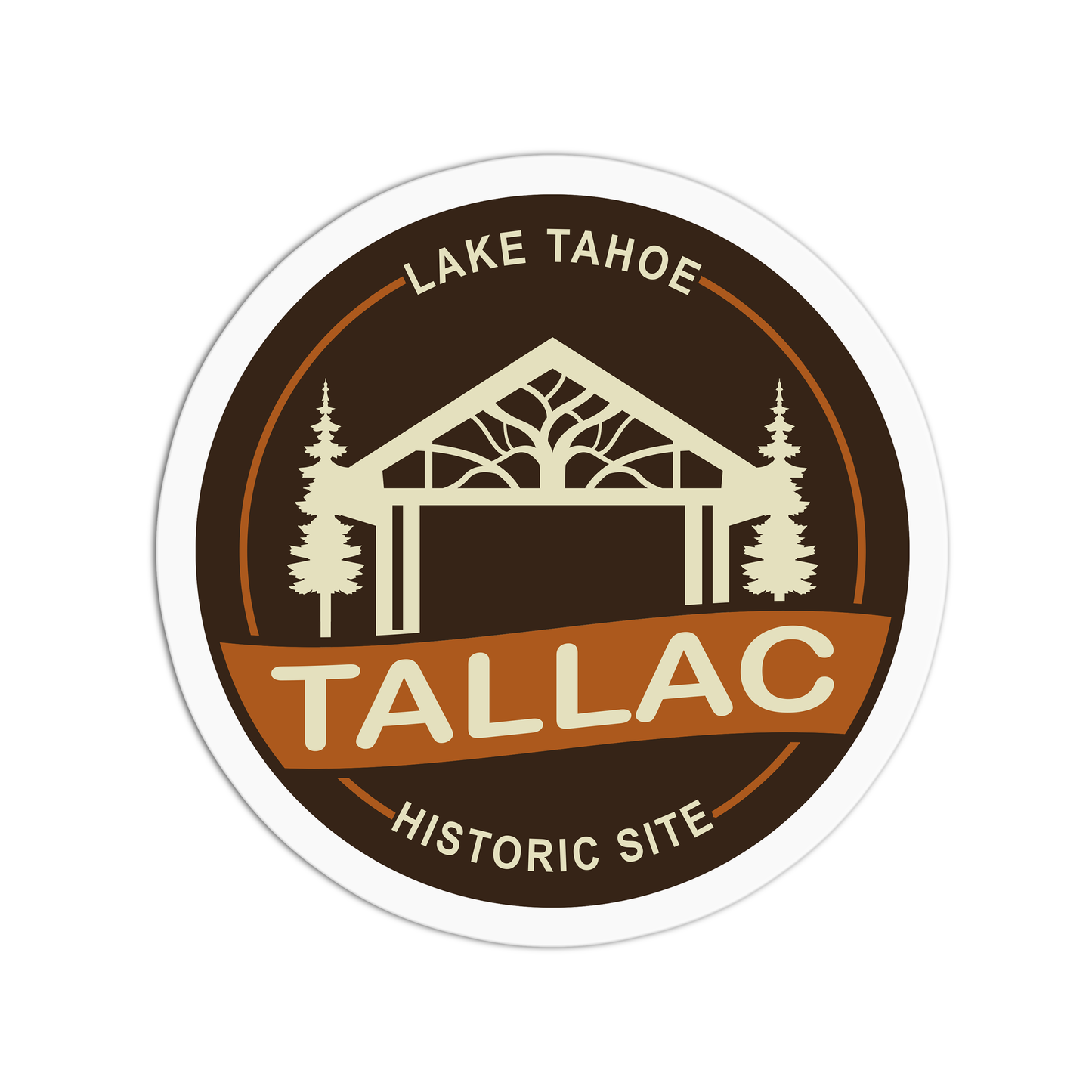 Tallac Travel Series Stickers