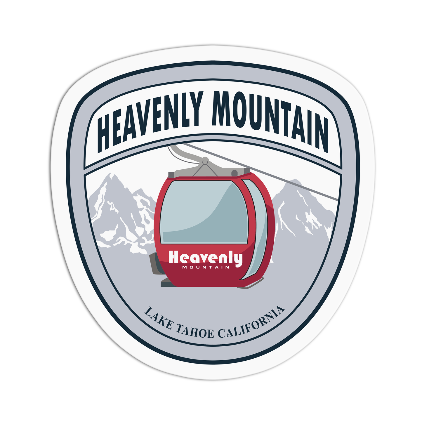 Heavenly Mountain Travel Series Stickers