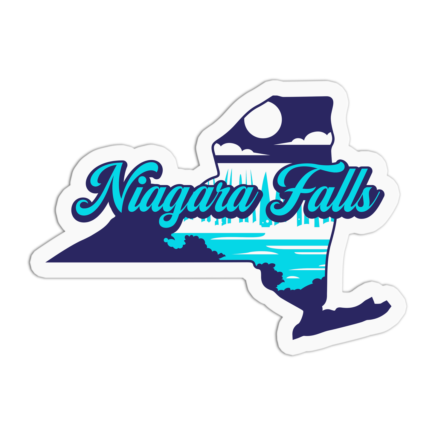 Niagara Falls Travel Series Niagara Falls Stickers