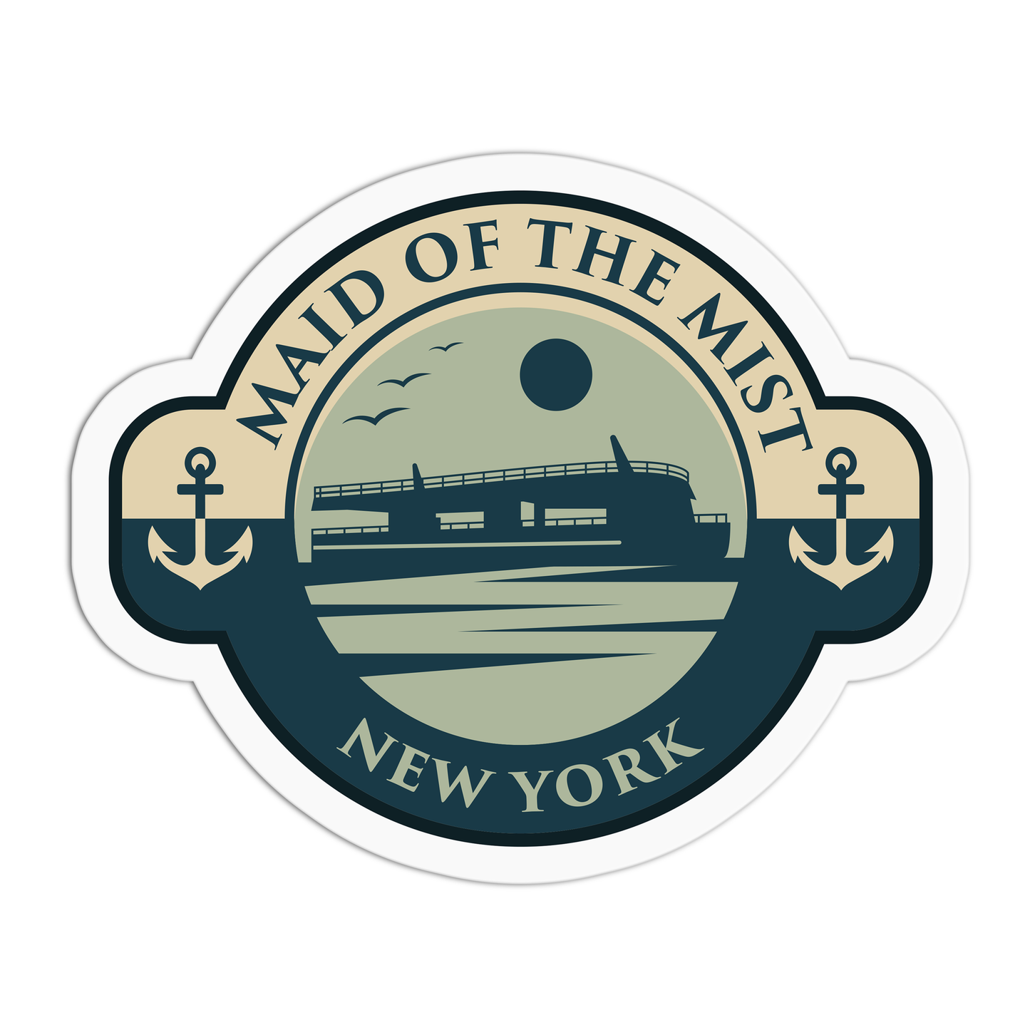 Maid Of The Mist Travel Series Niagara Falls Stickers