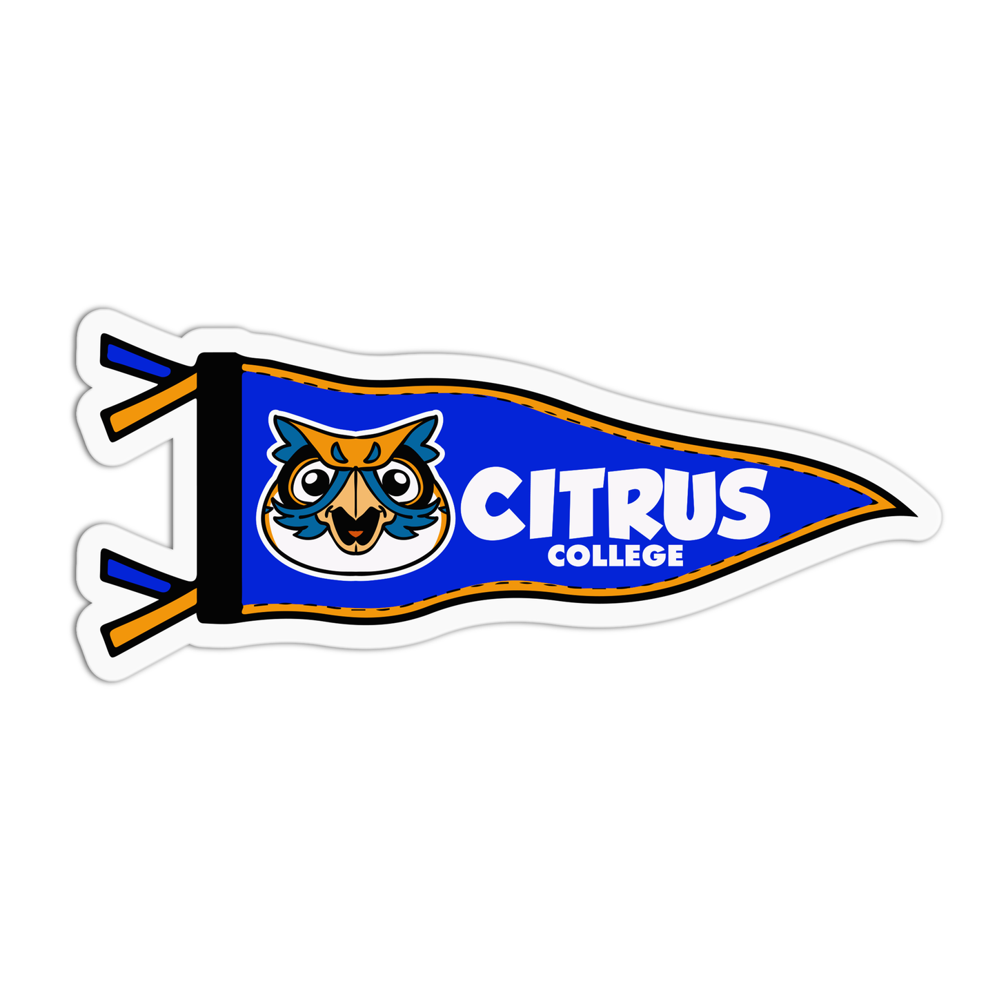 Citrus College Flag Sticker - The Stkr Store