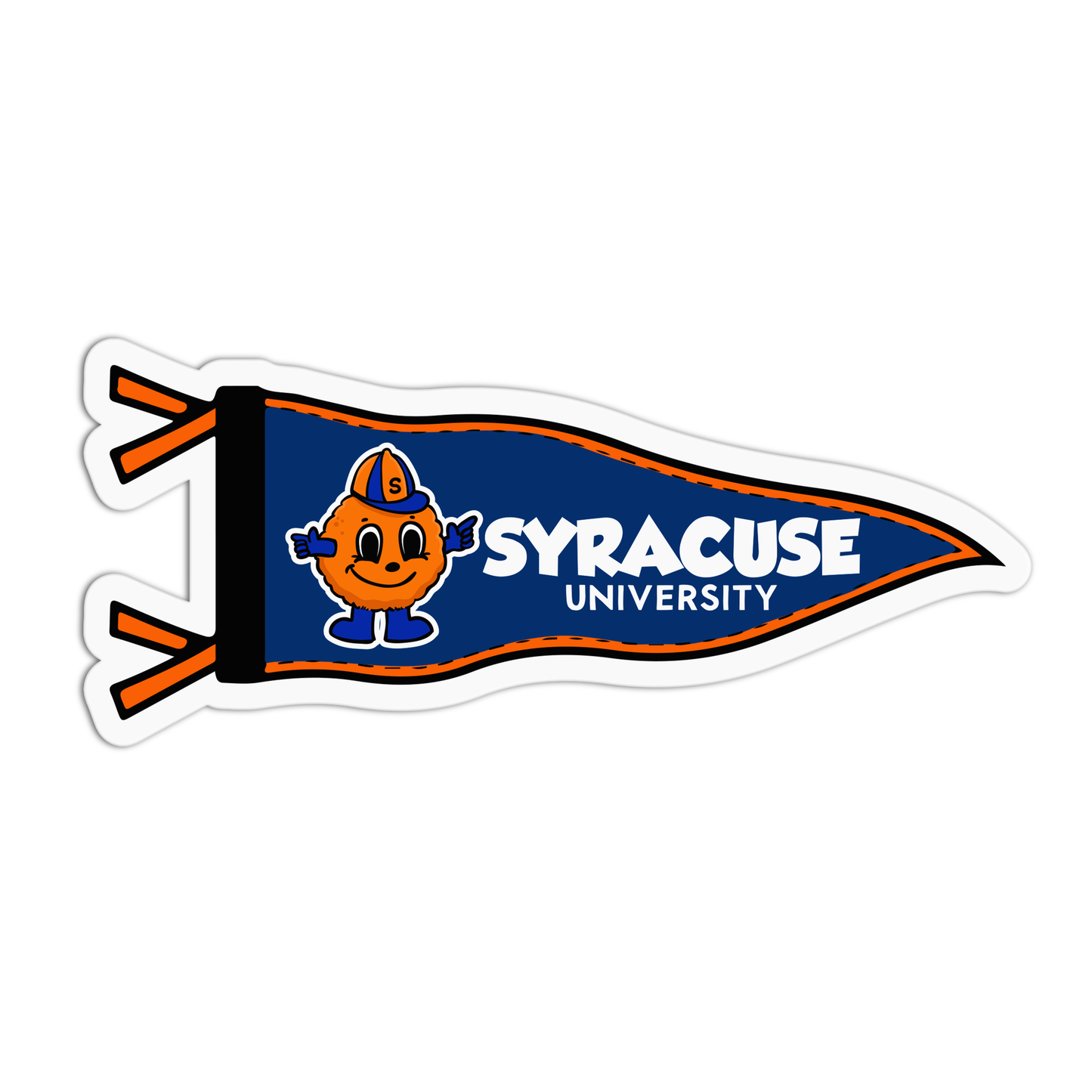 Syracuse University Flag Sticker