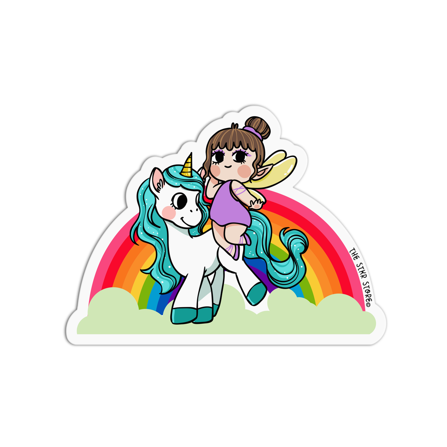 Unicorns And Fairies Stickers