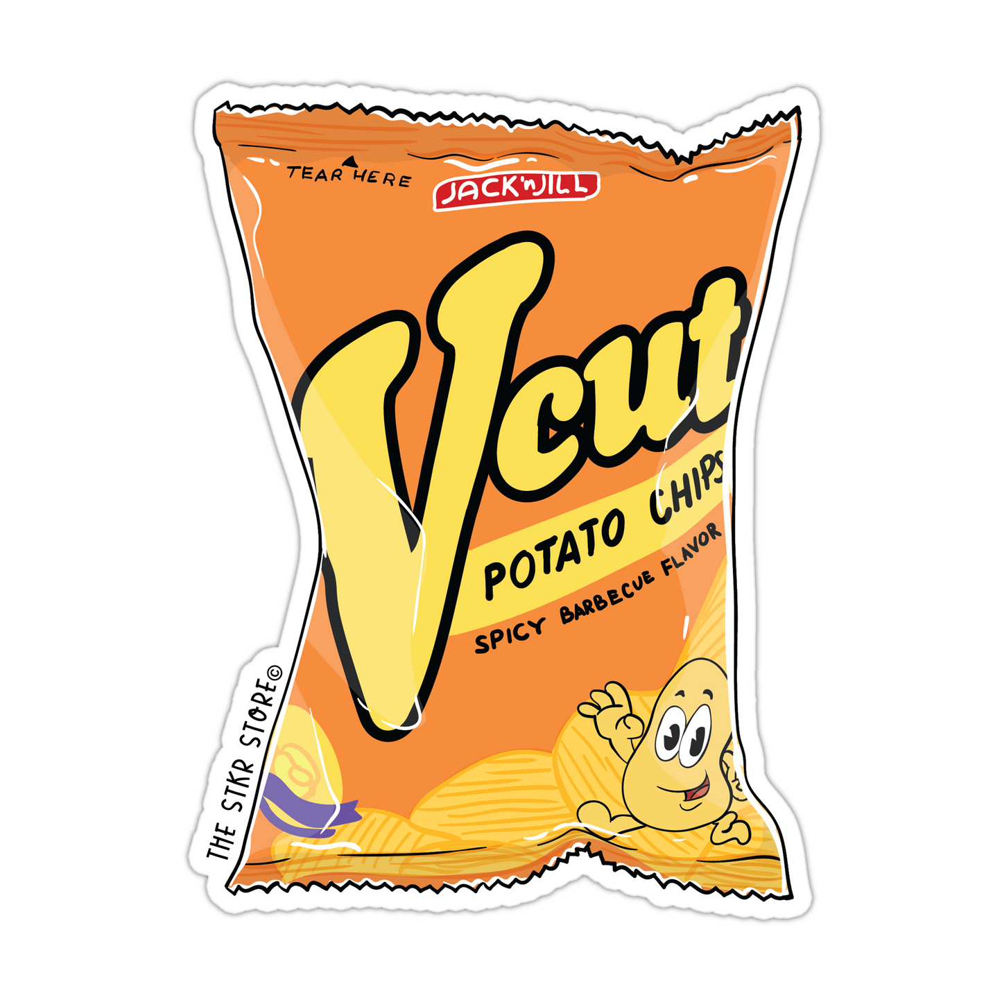 Vcut Filipino Snacks Sticker